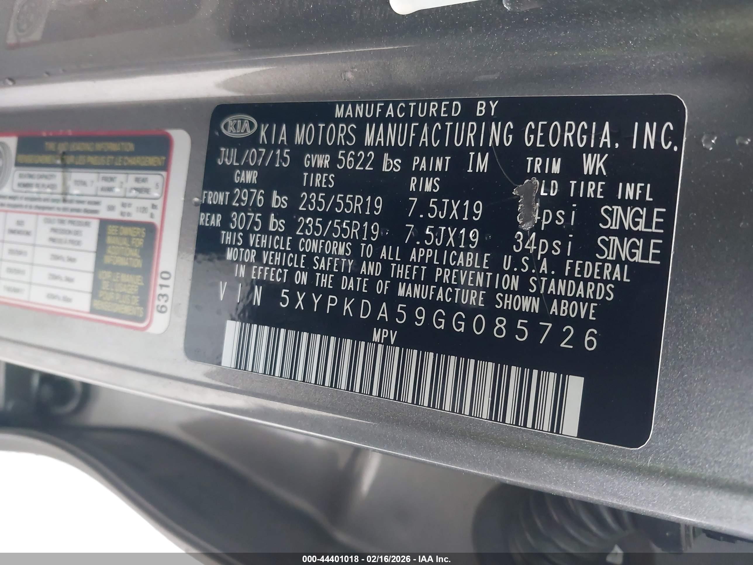 KIA SORENTO image 9
