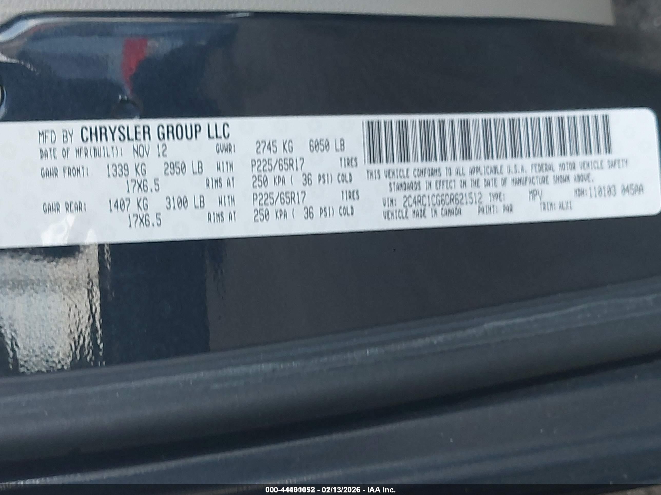 CHRYSLER TOWN image 9
