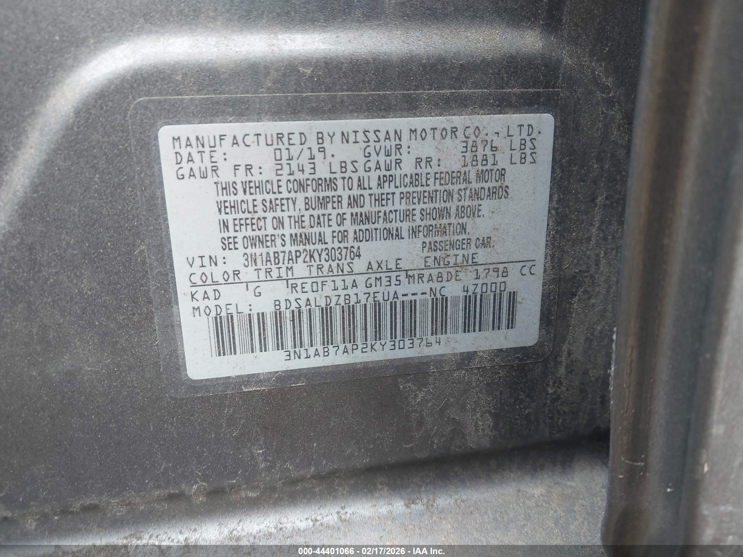 NISSAN SENTRA image 9