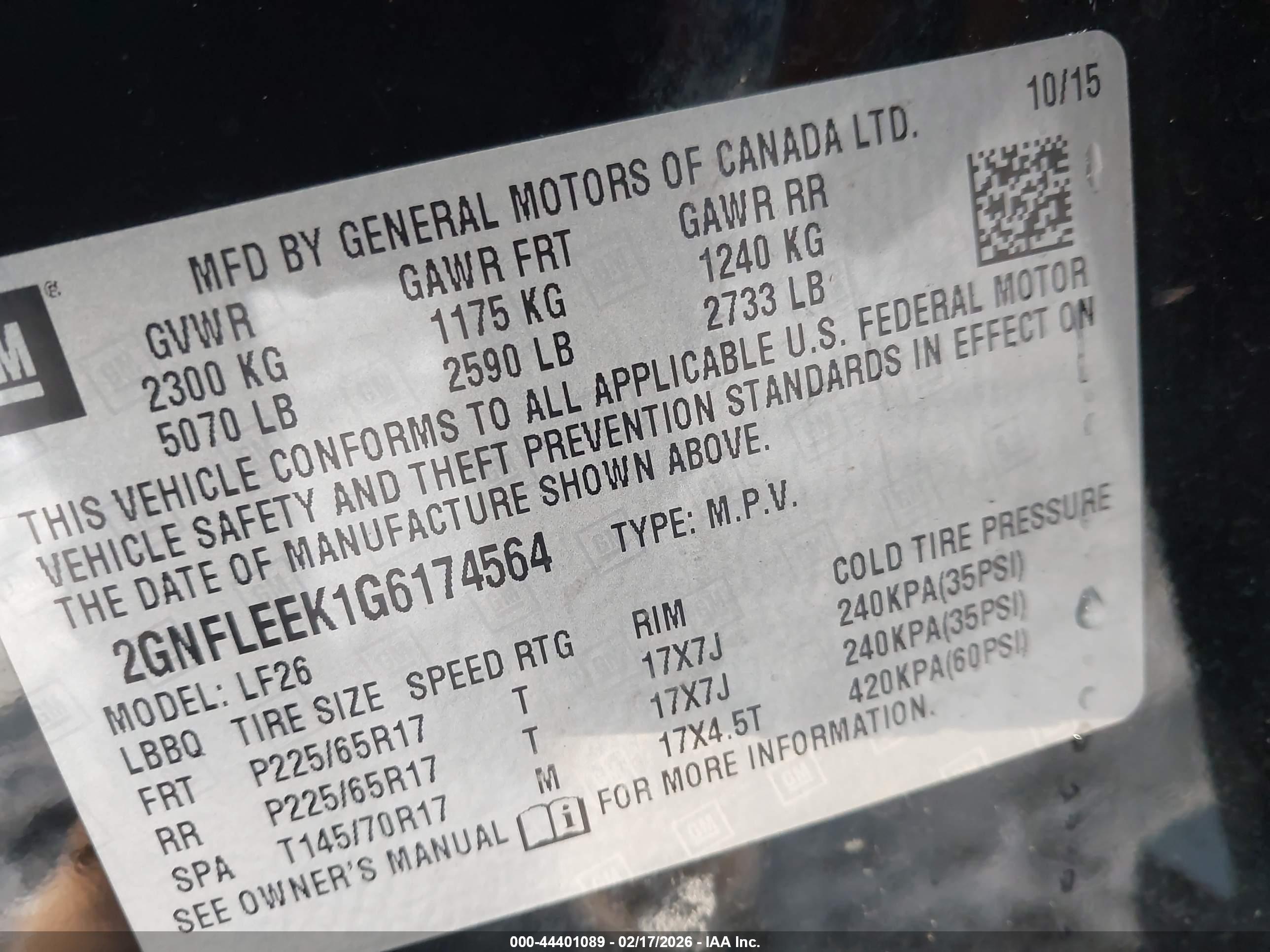 CHEVROLET EQUINOX image 9