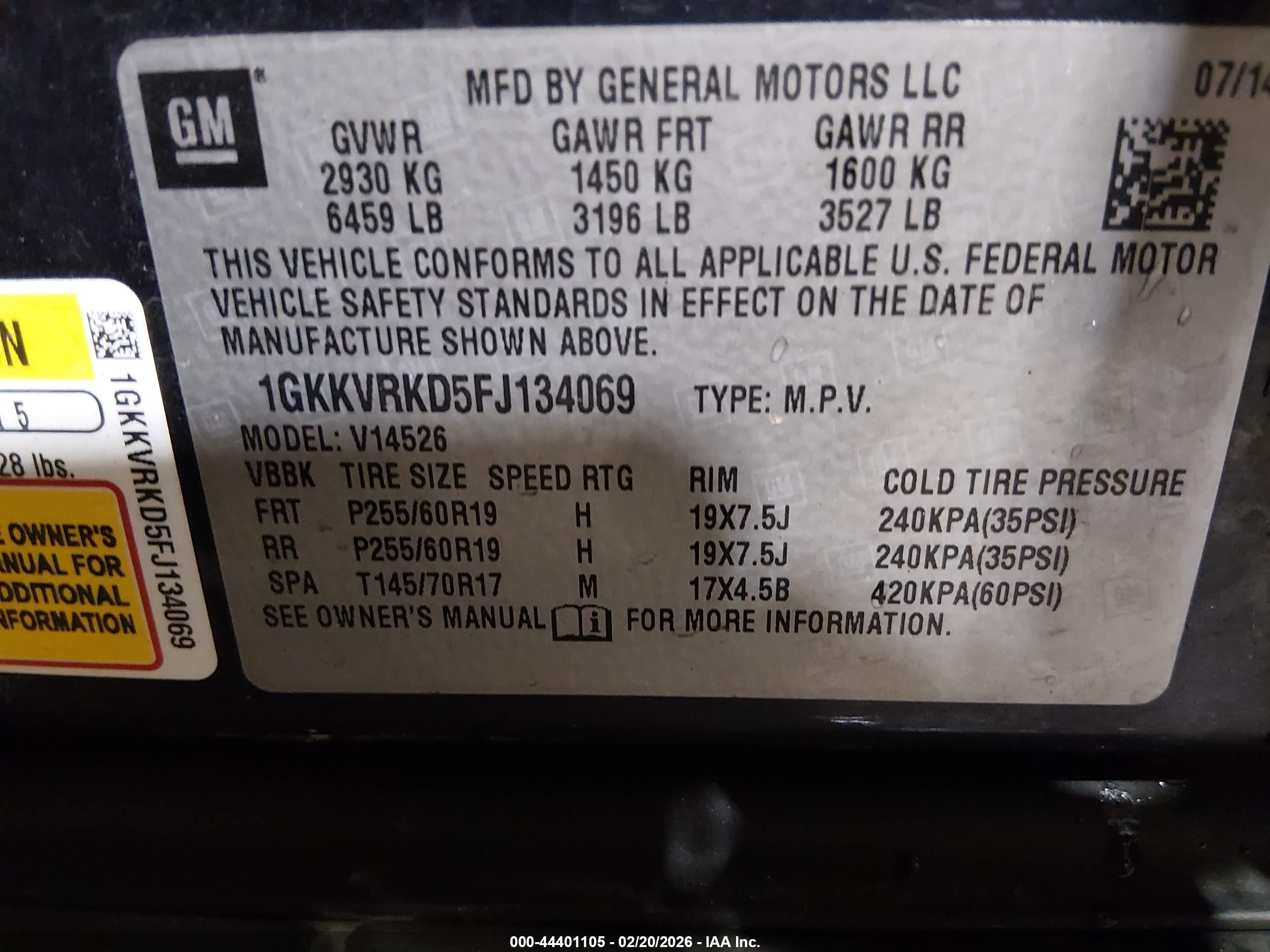 GMC ACADIA image 9