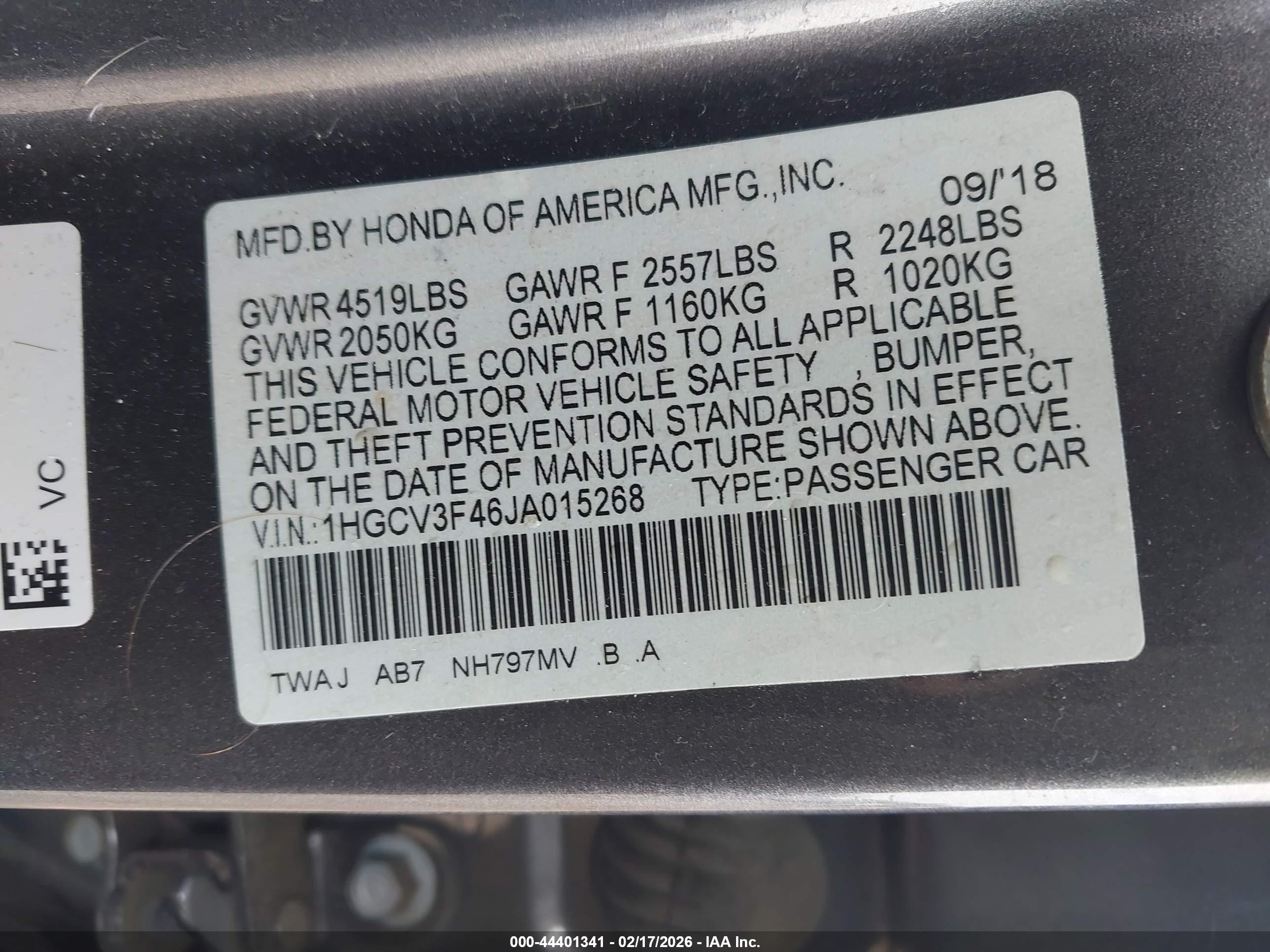 HONDA ACCORD image 9