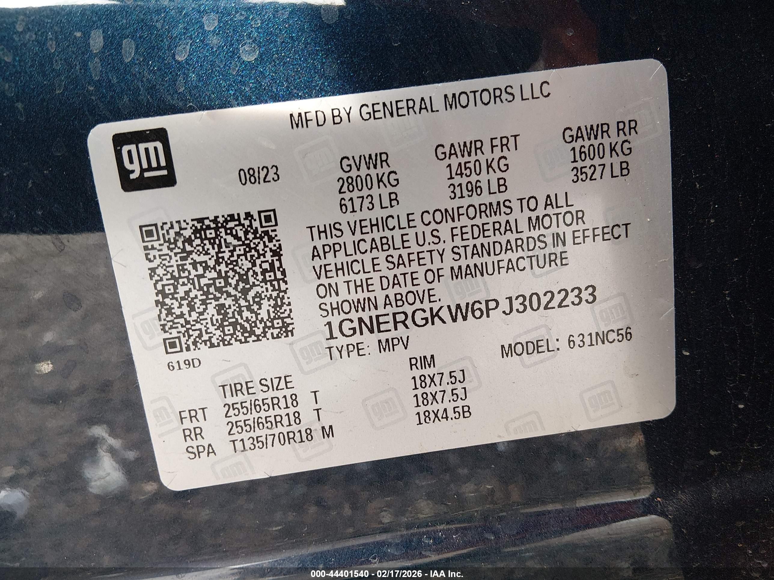 CHEVROLET TRAVERSE image 9