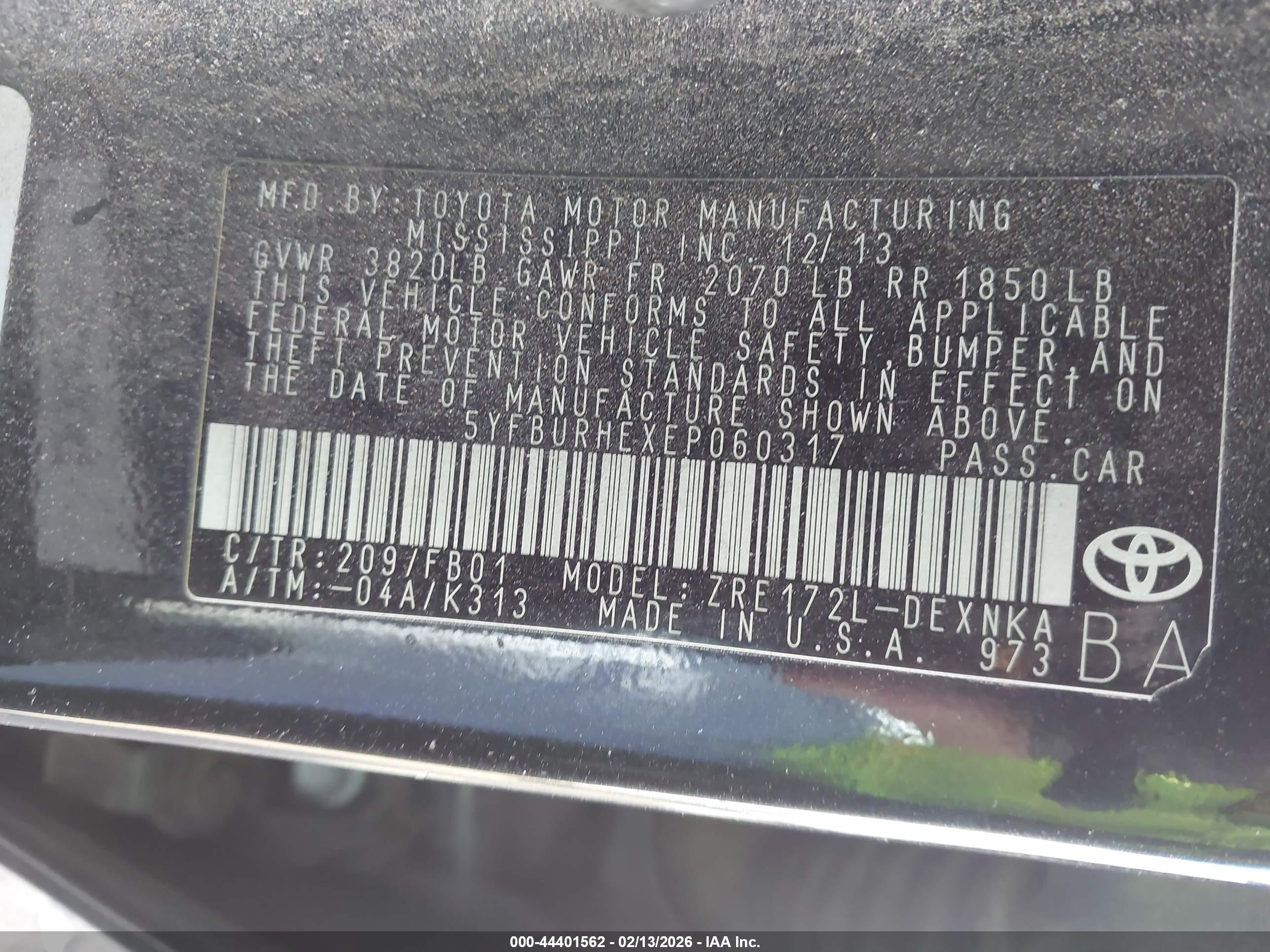 TOYOTA COROLLA image 9