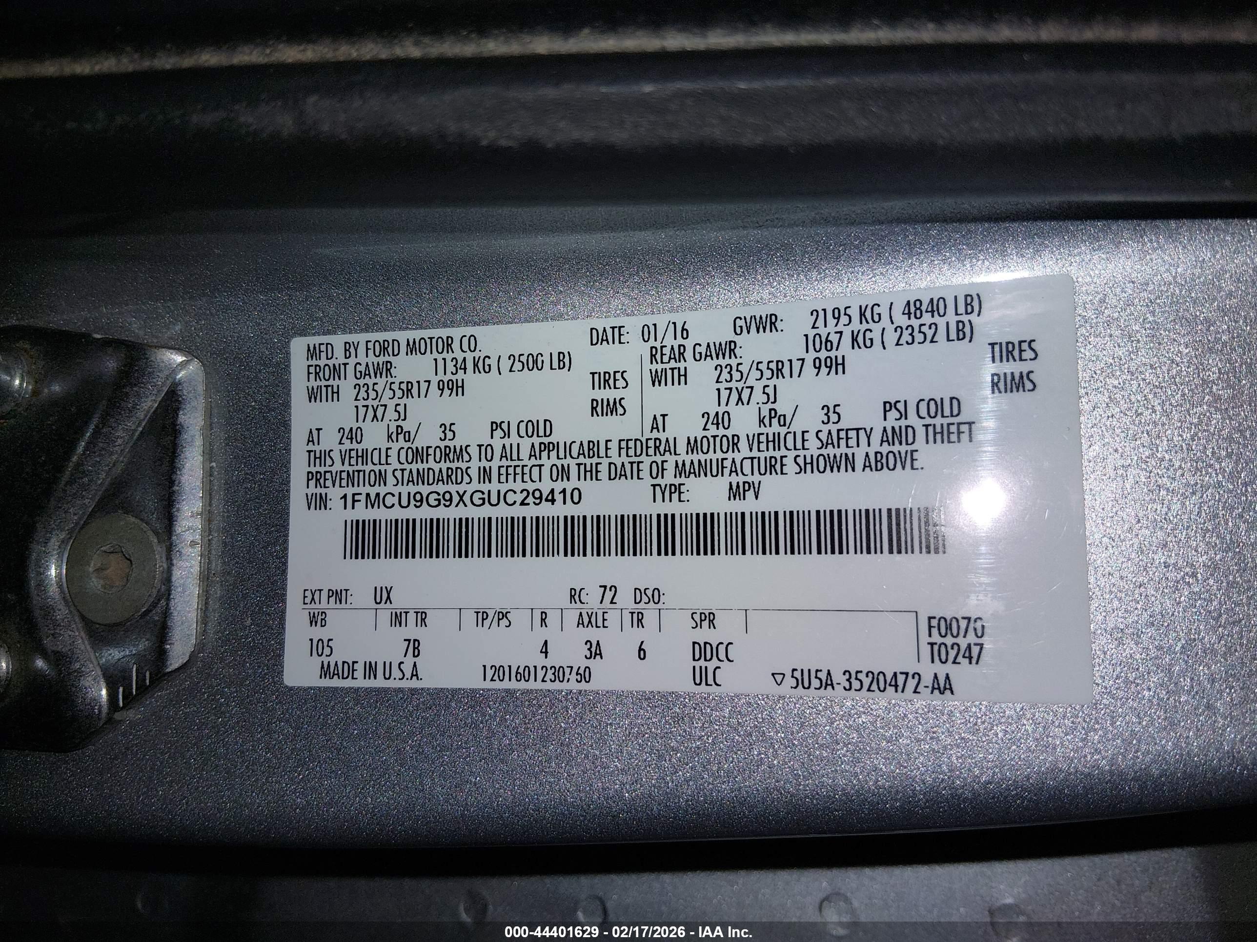 FORD ESCAPE image 9