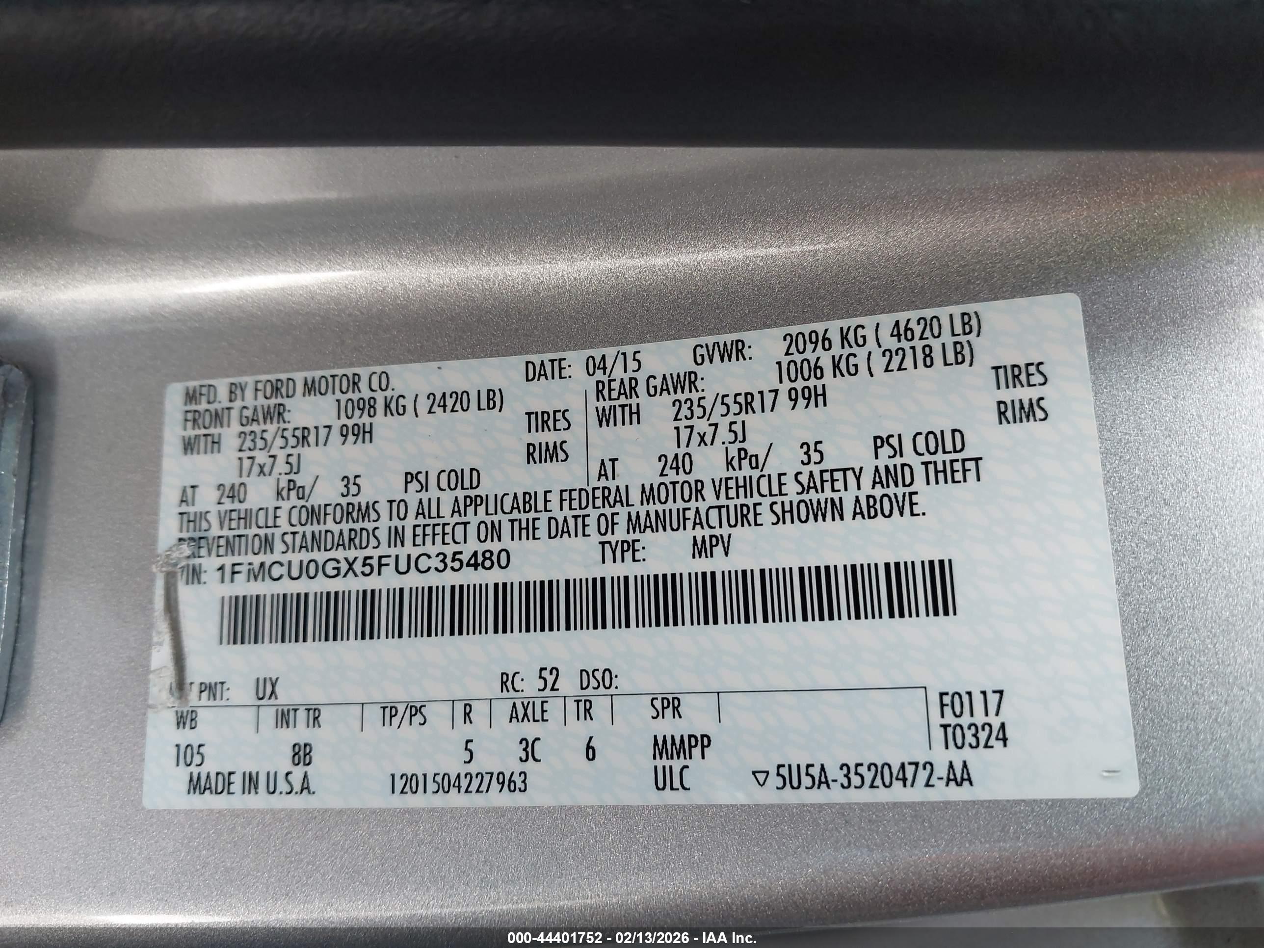 FORD ESCAPE image 9