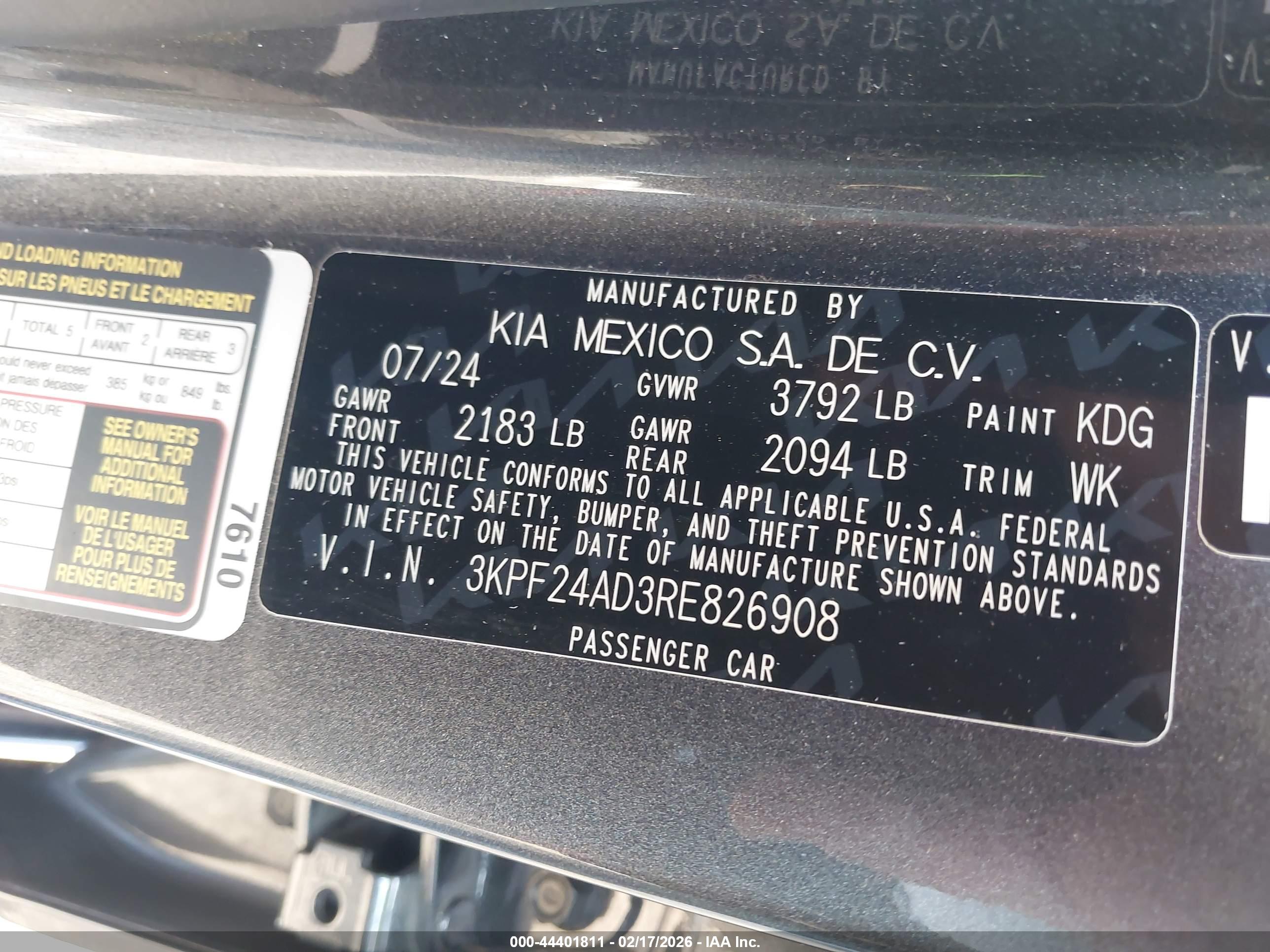 KIA FORTE image 9