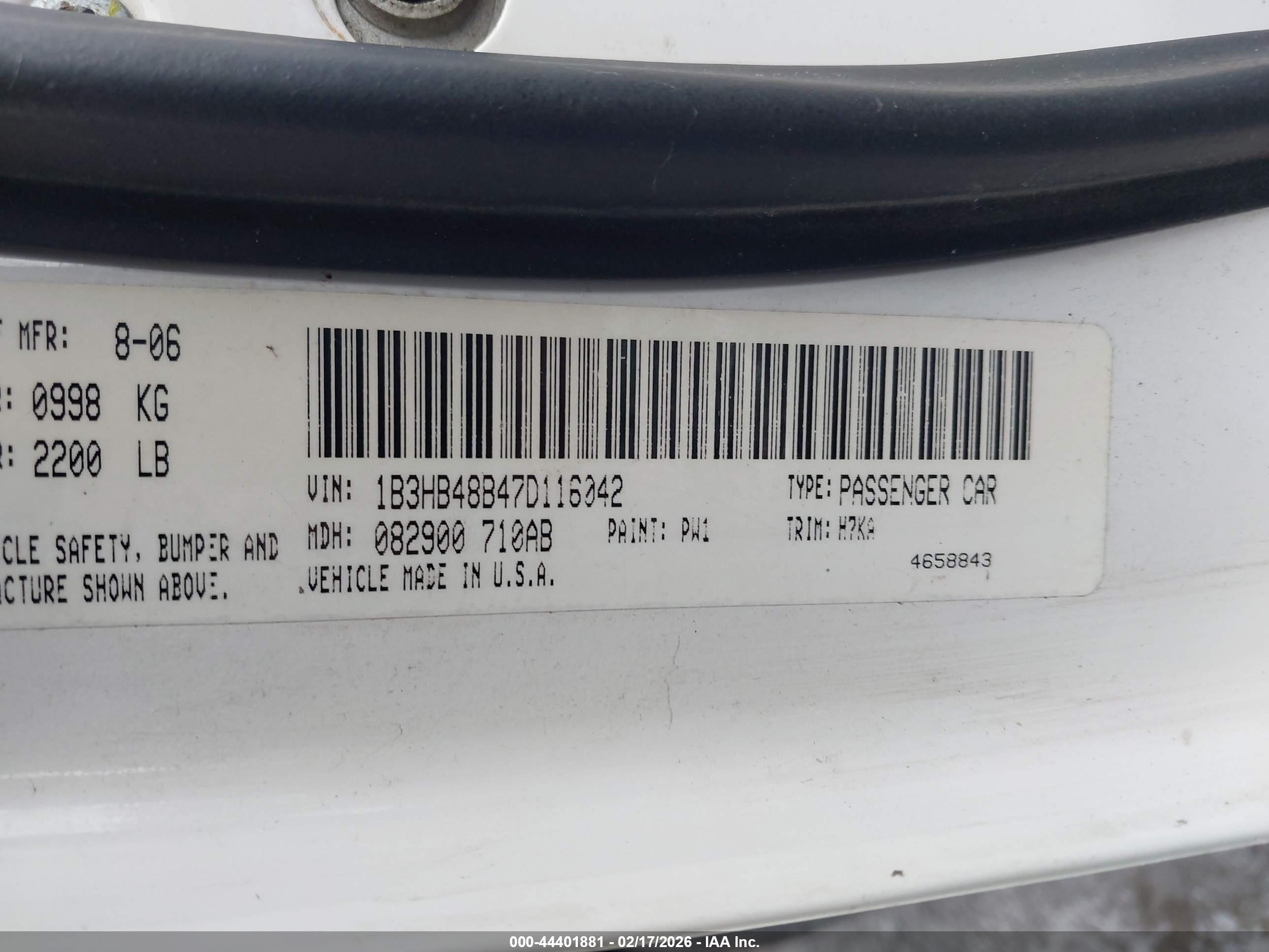 DODGE CALIBER image 9