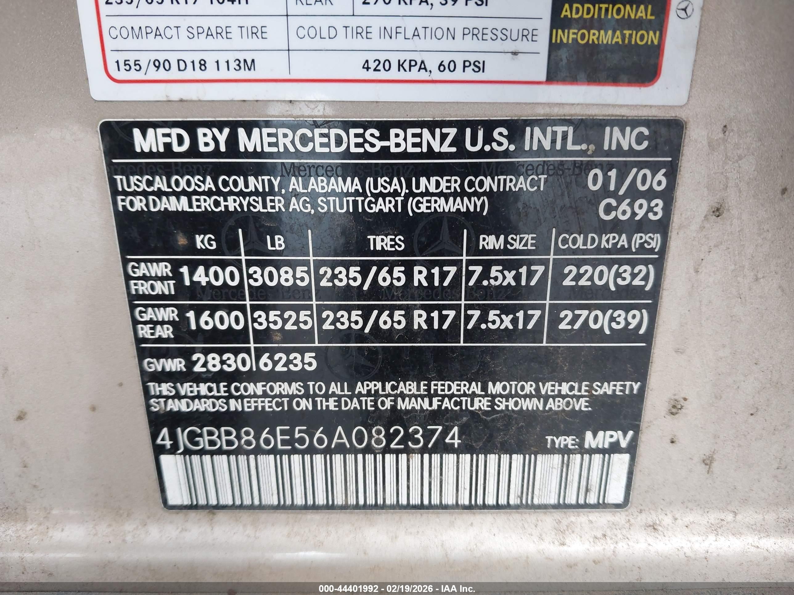MERCEDES-BENZ ML image 9