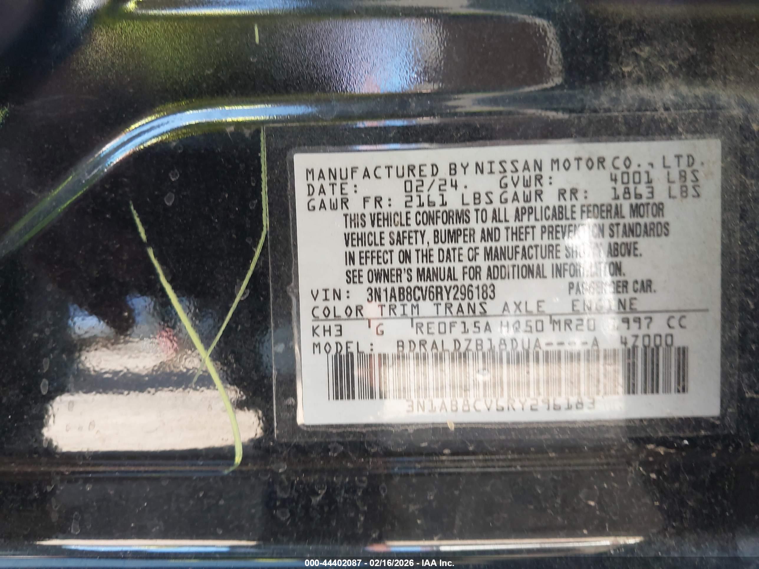 NISSAN SENTRA image 9