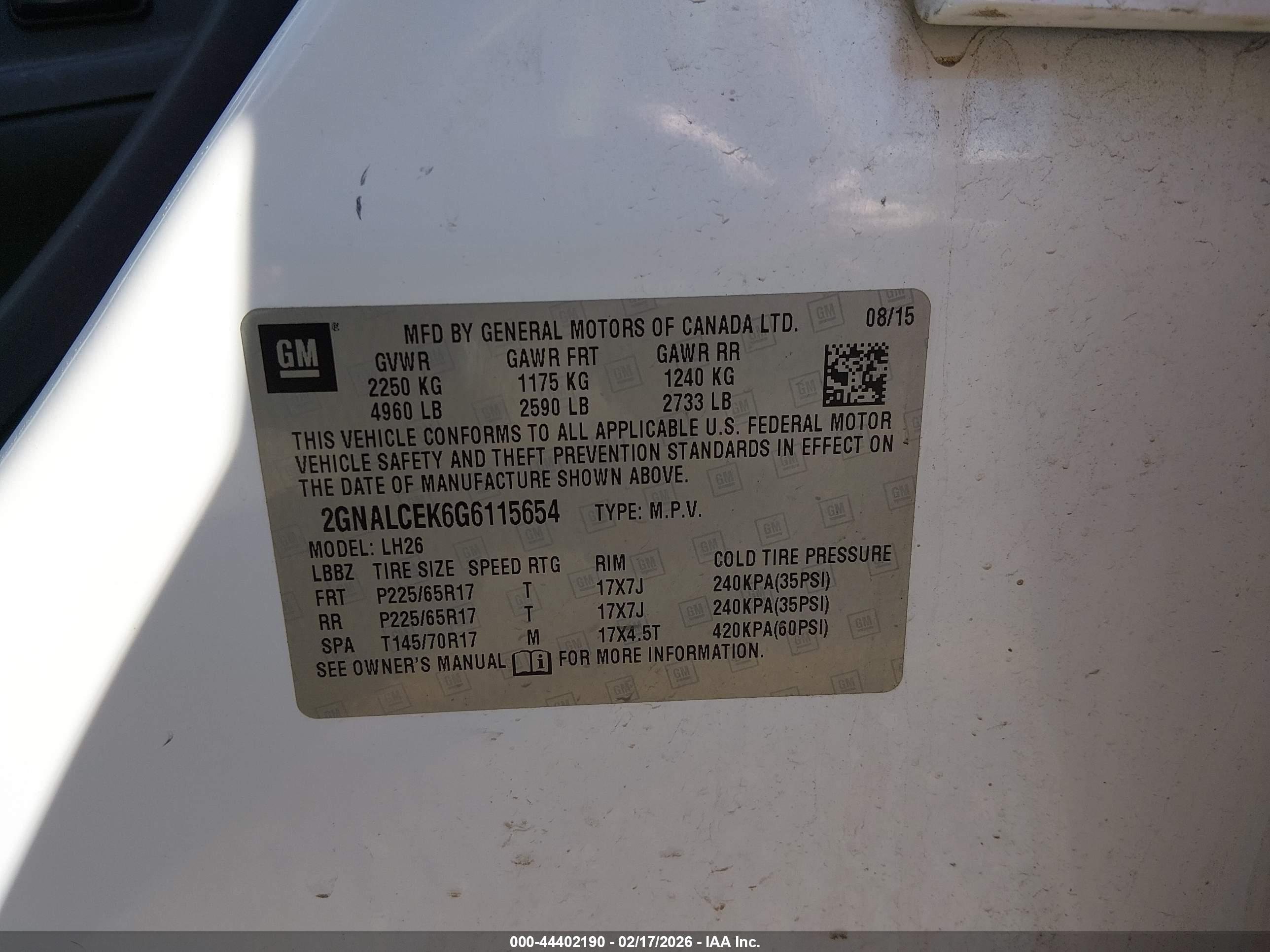 CHEVROLET EQUINOX image 9