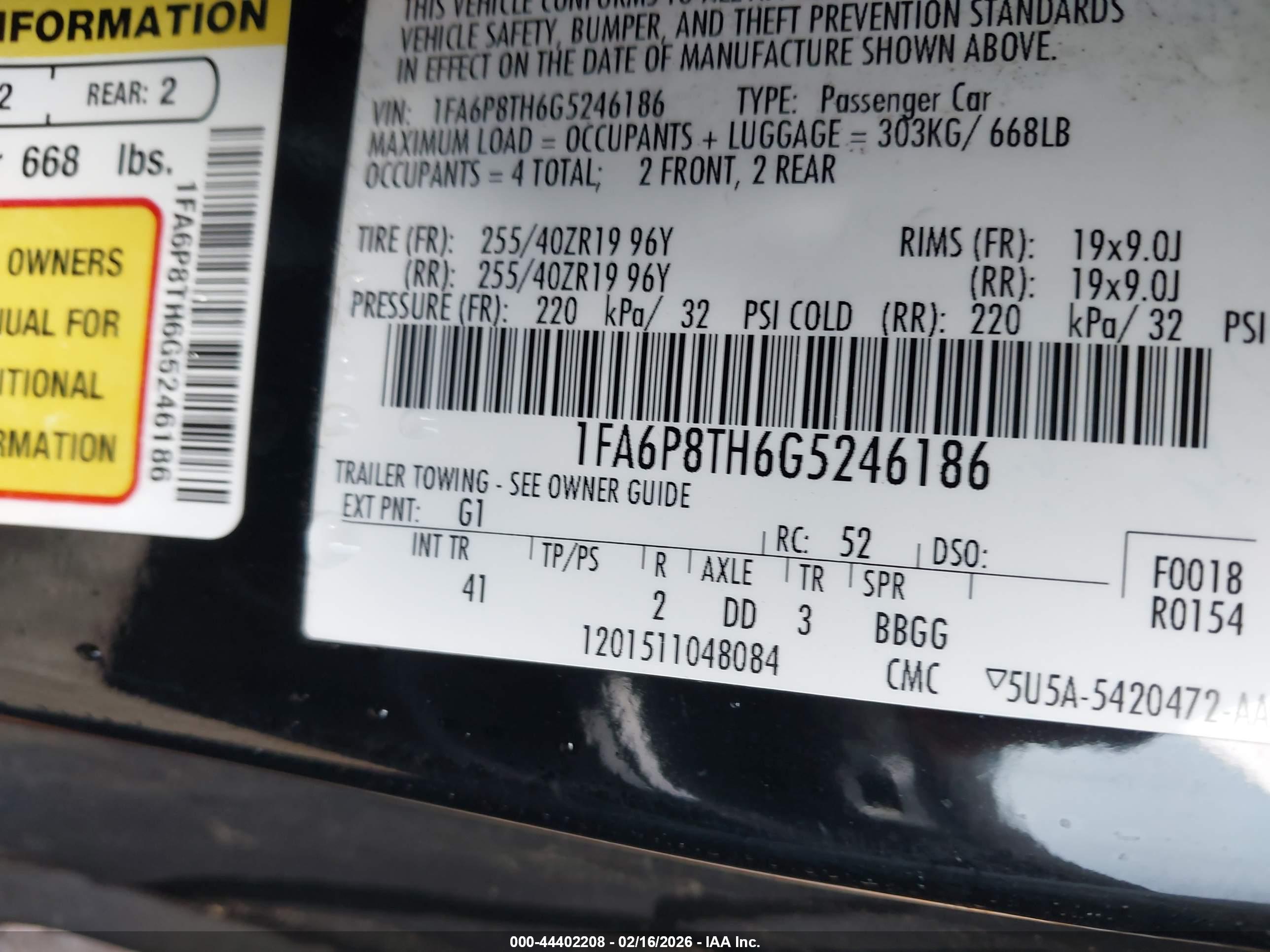 FORD MUSTANG image 9