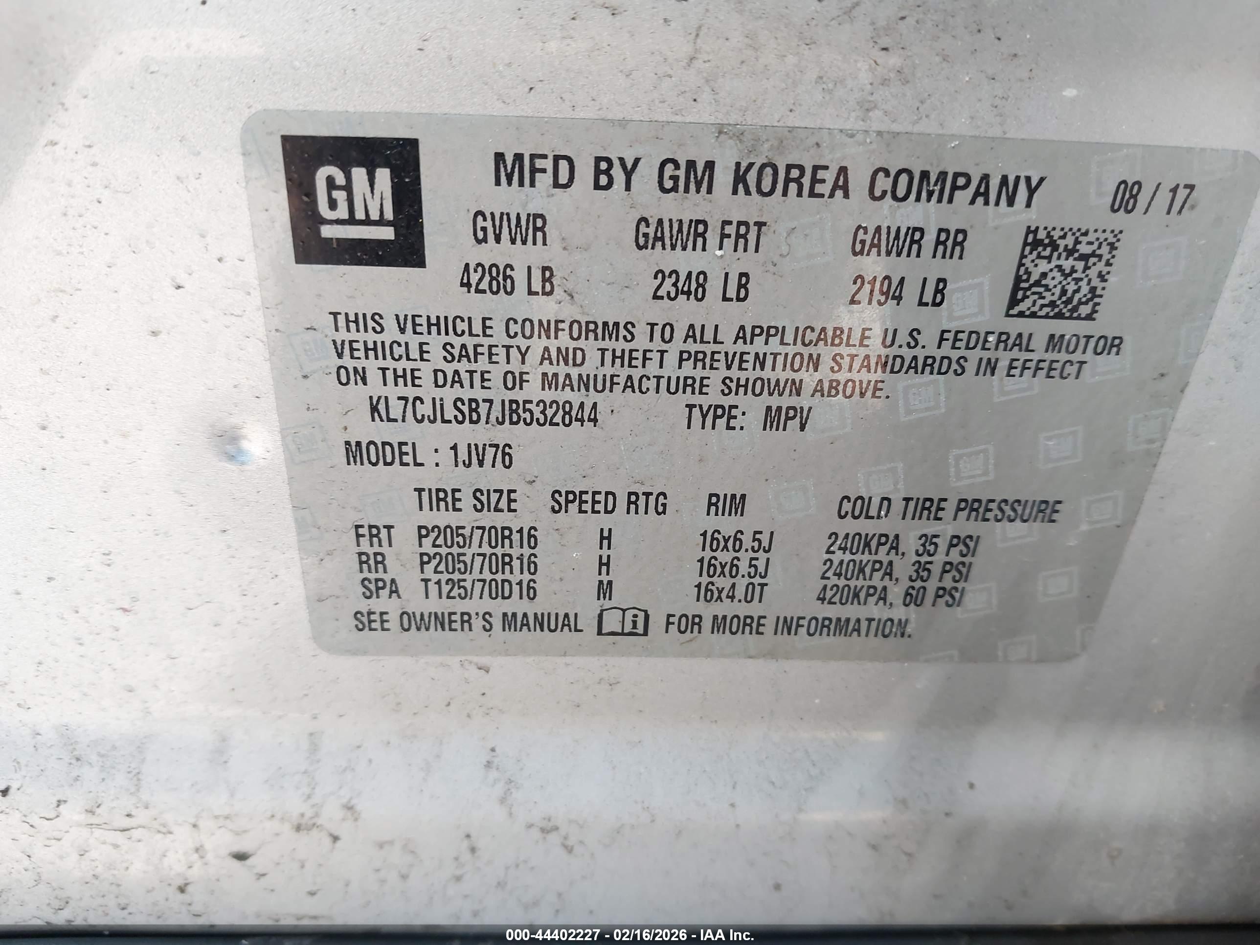 CHEVROLET TRAX image 9
