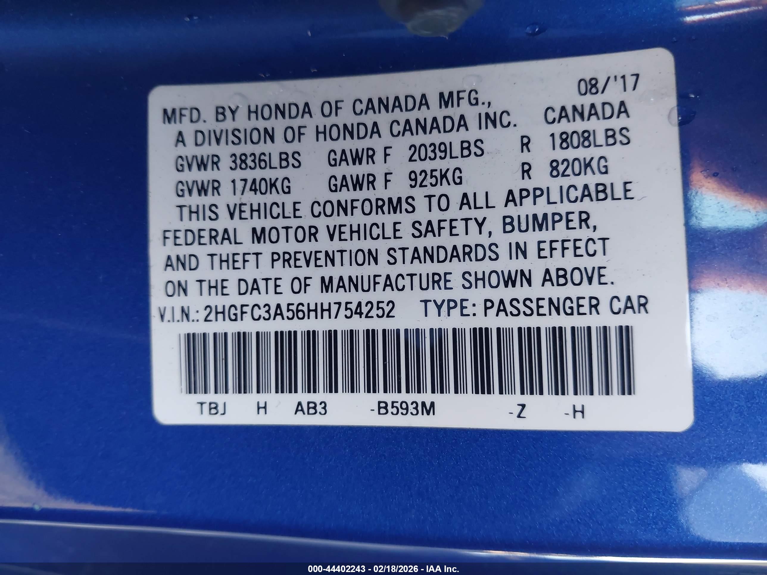 HONDA CIVIC image 9