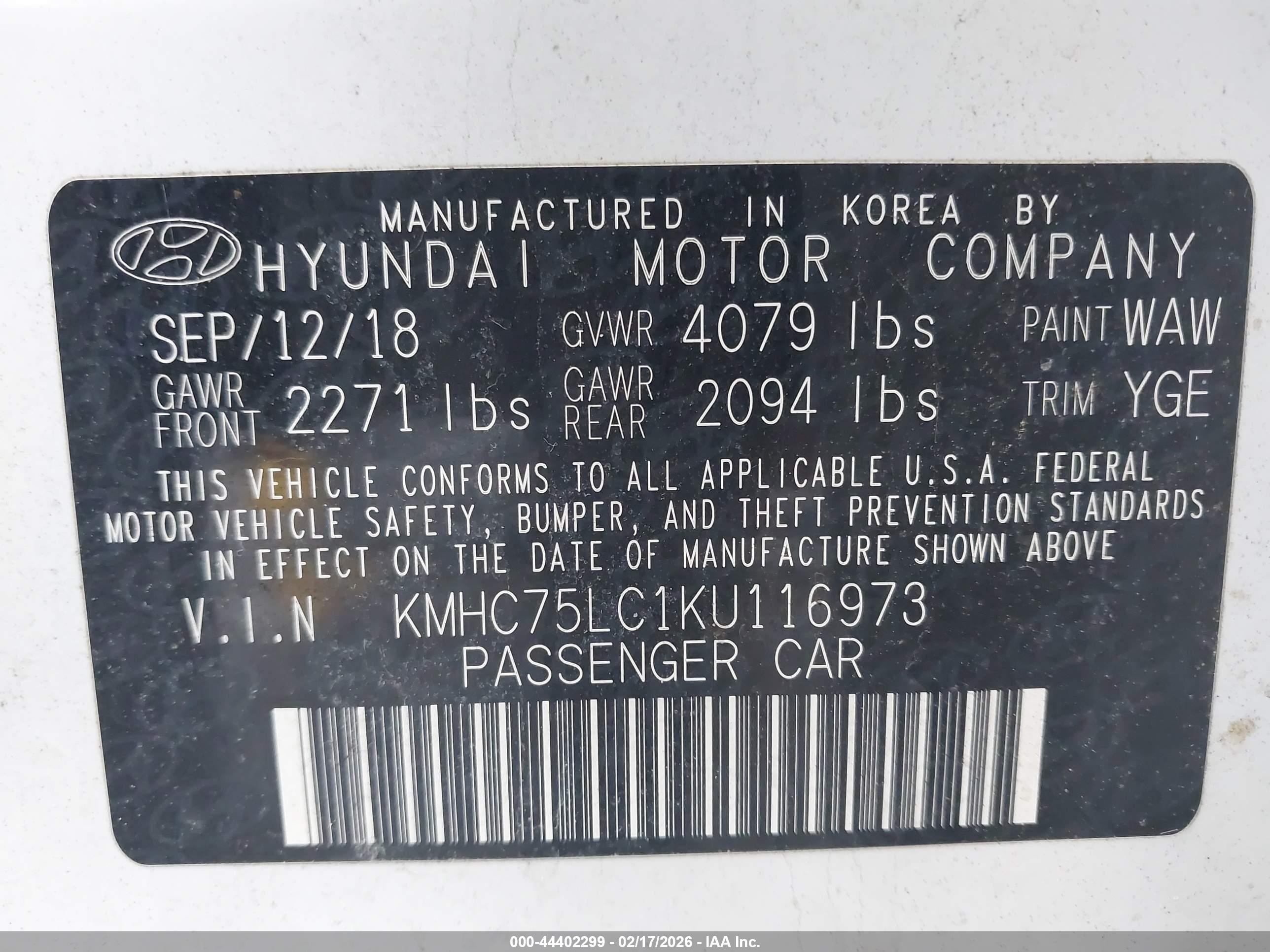 HYUNDAI IONIQ image 9