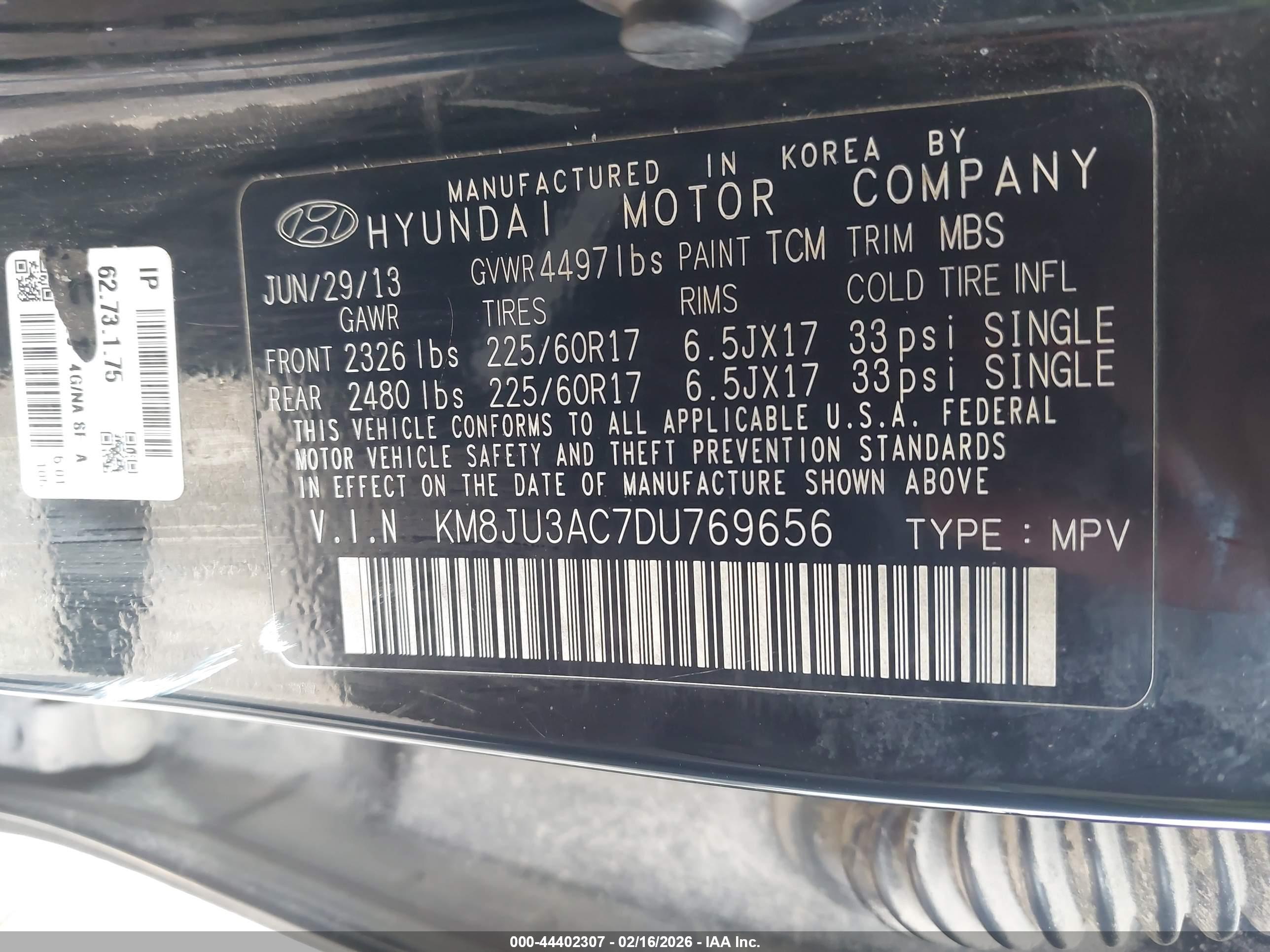 HYUNDAI TUCSON image 9