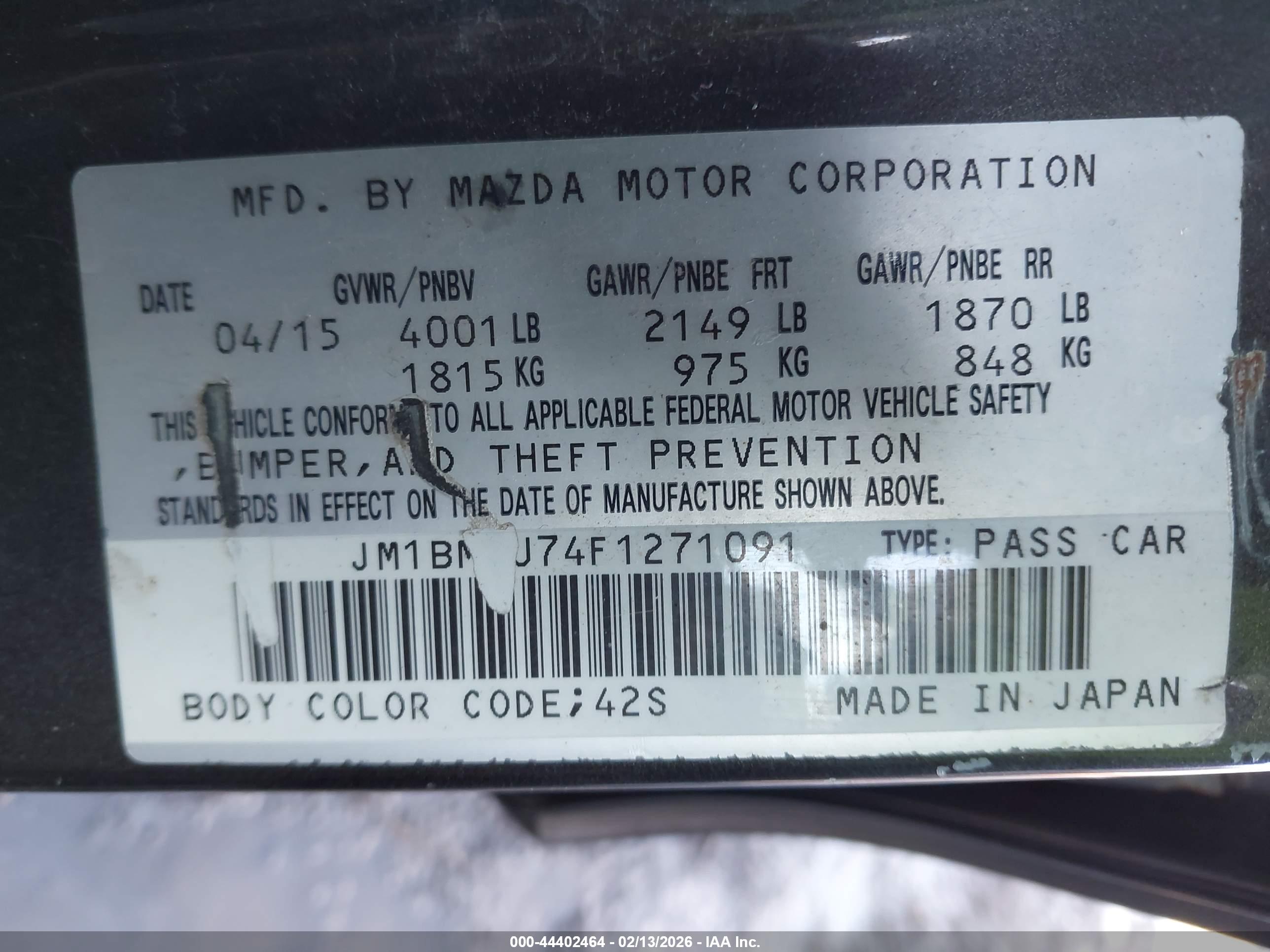 MAZDA MAZDA3 image 9