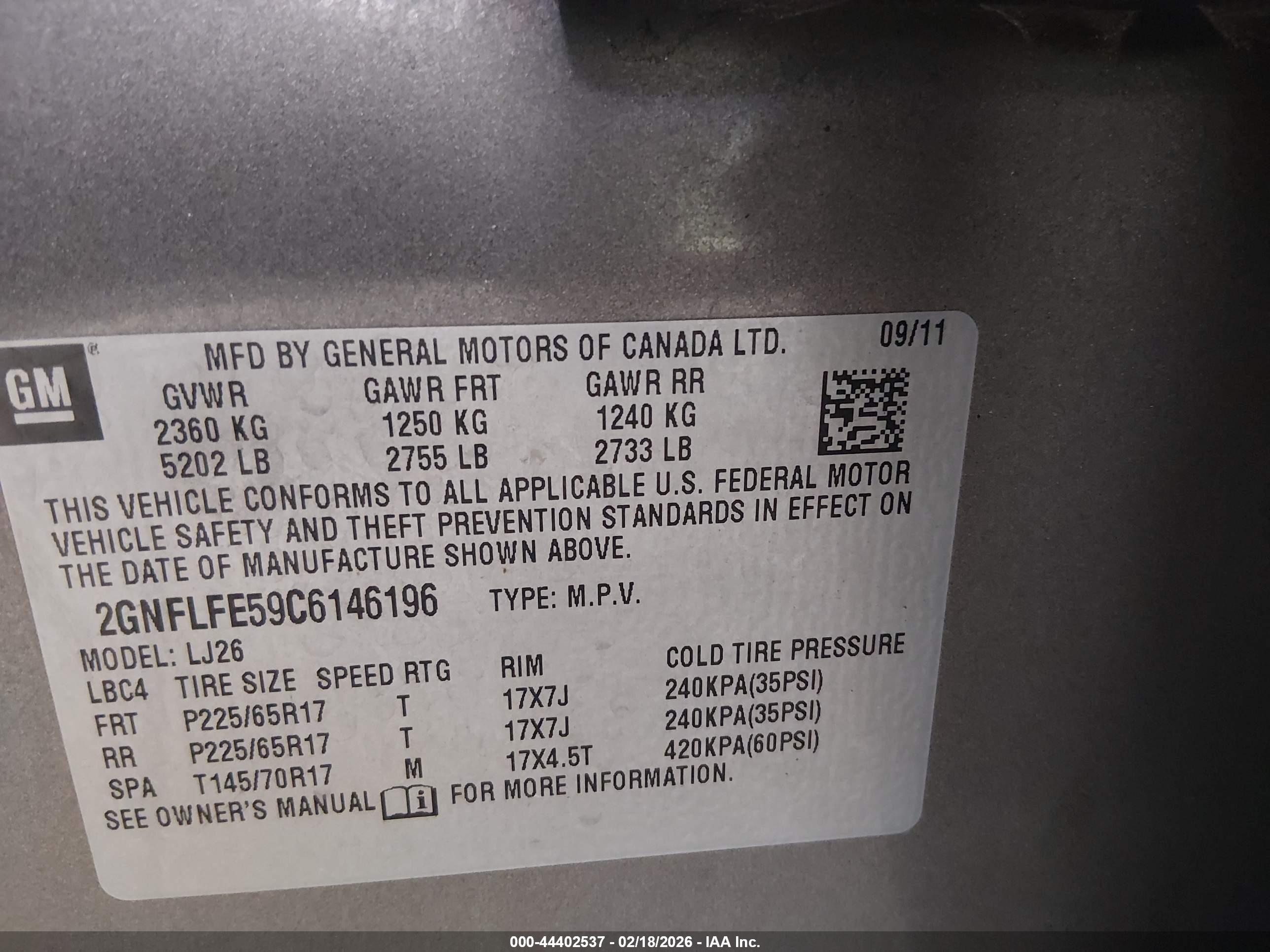 CHEVROLET EQUINOX image 9
