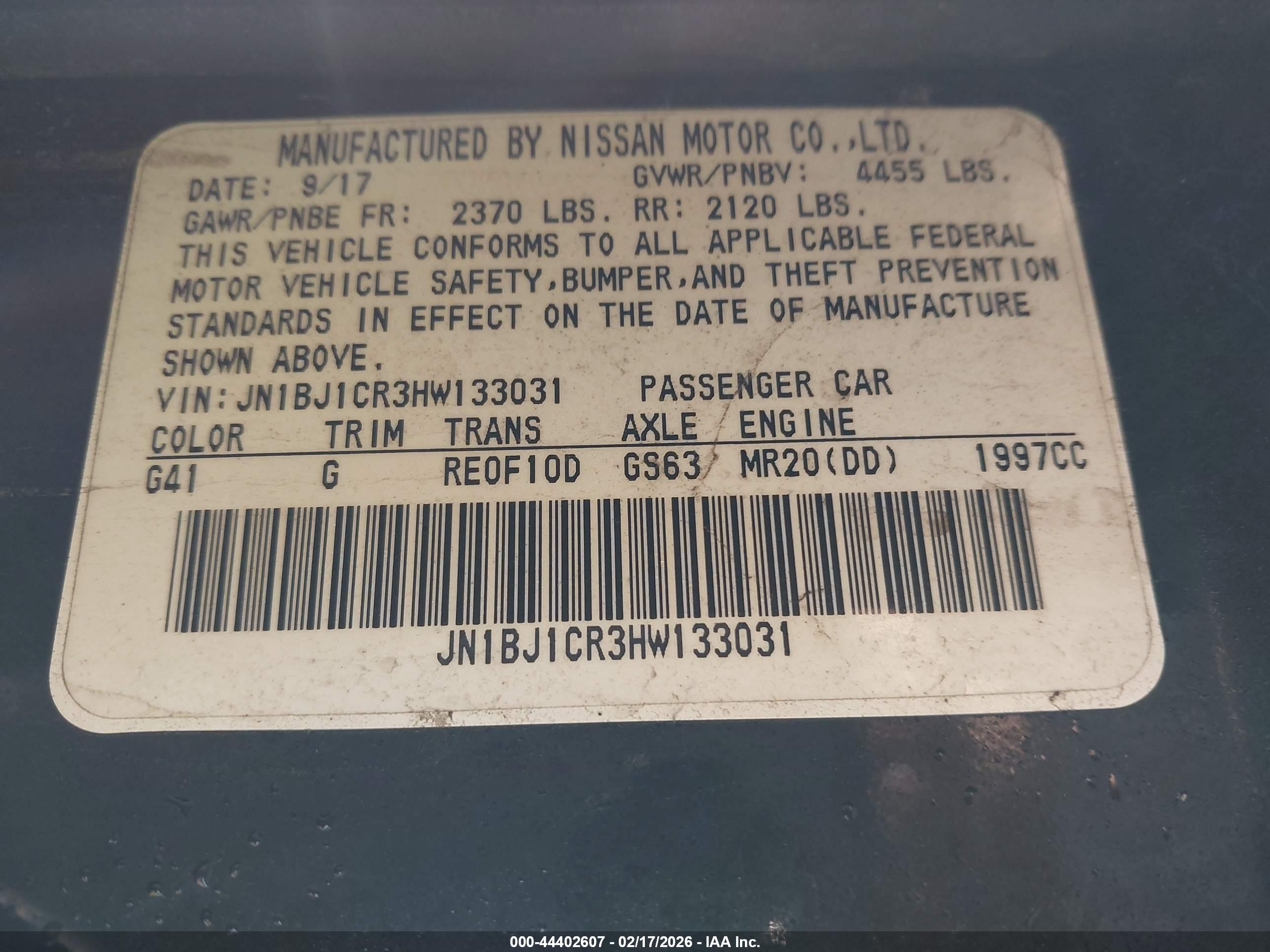 NISSAN ROGUE image 9