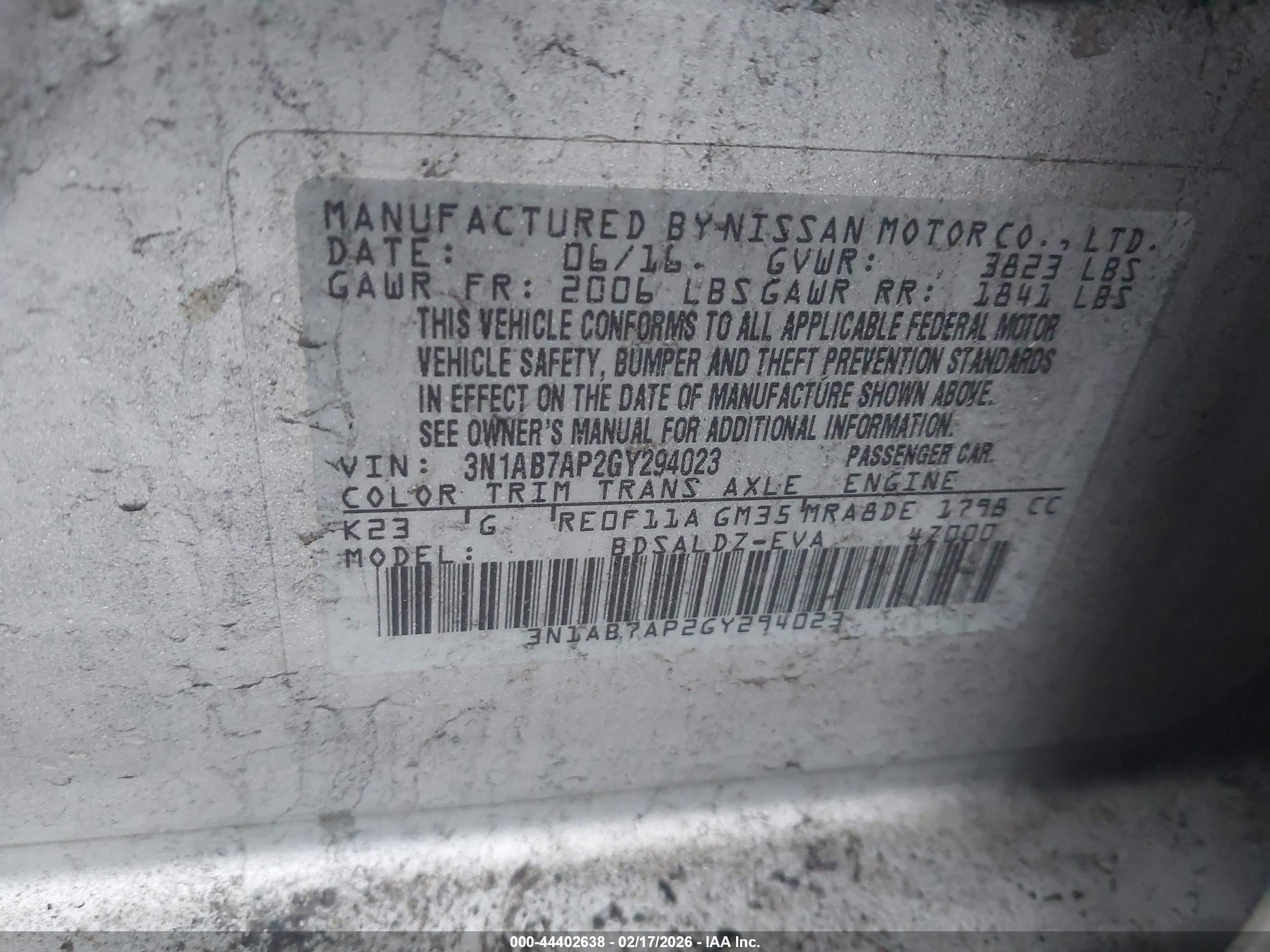 NISSAN SENTRA image 9