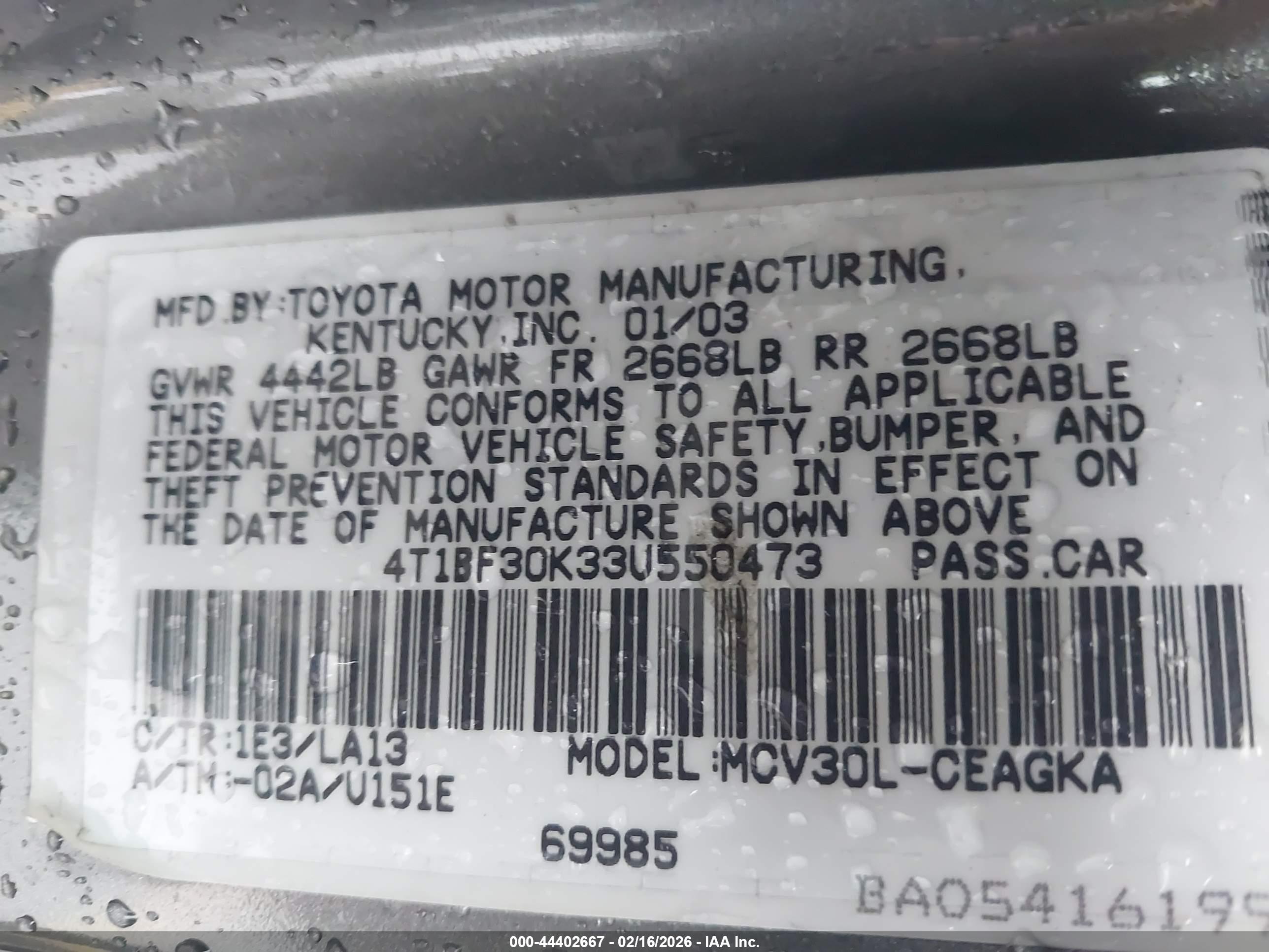 TOYOTA CAMRY image 9