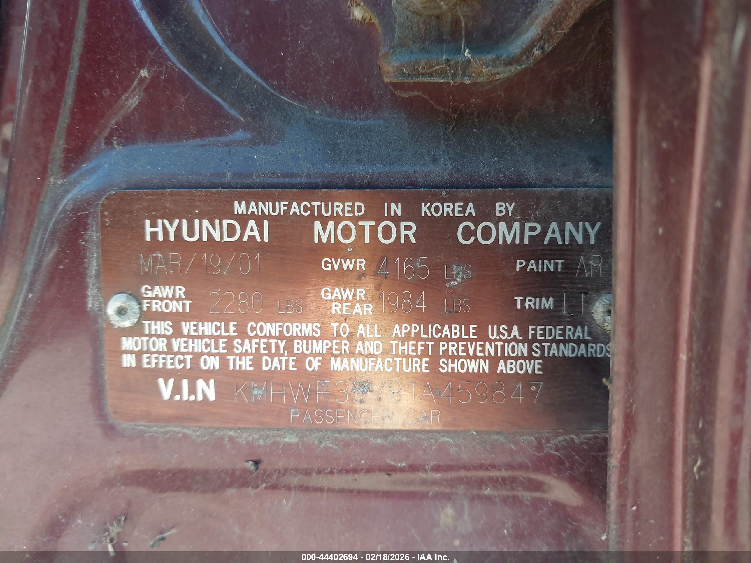 HYUNDAI SONATA image 9