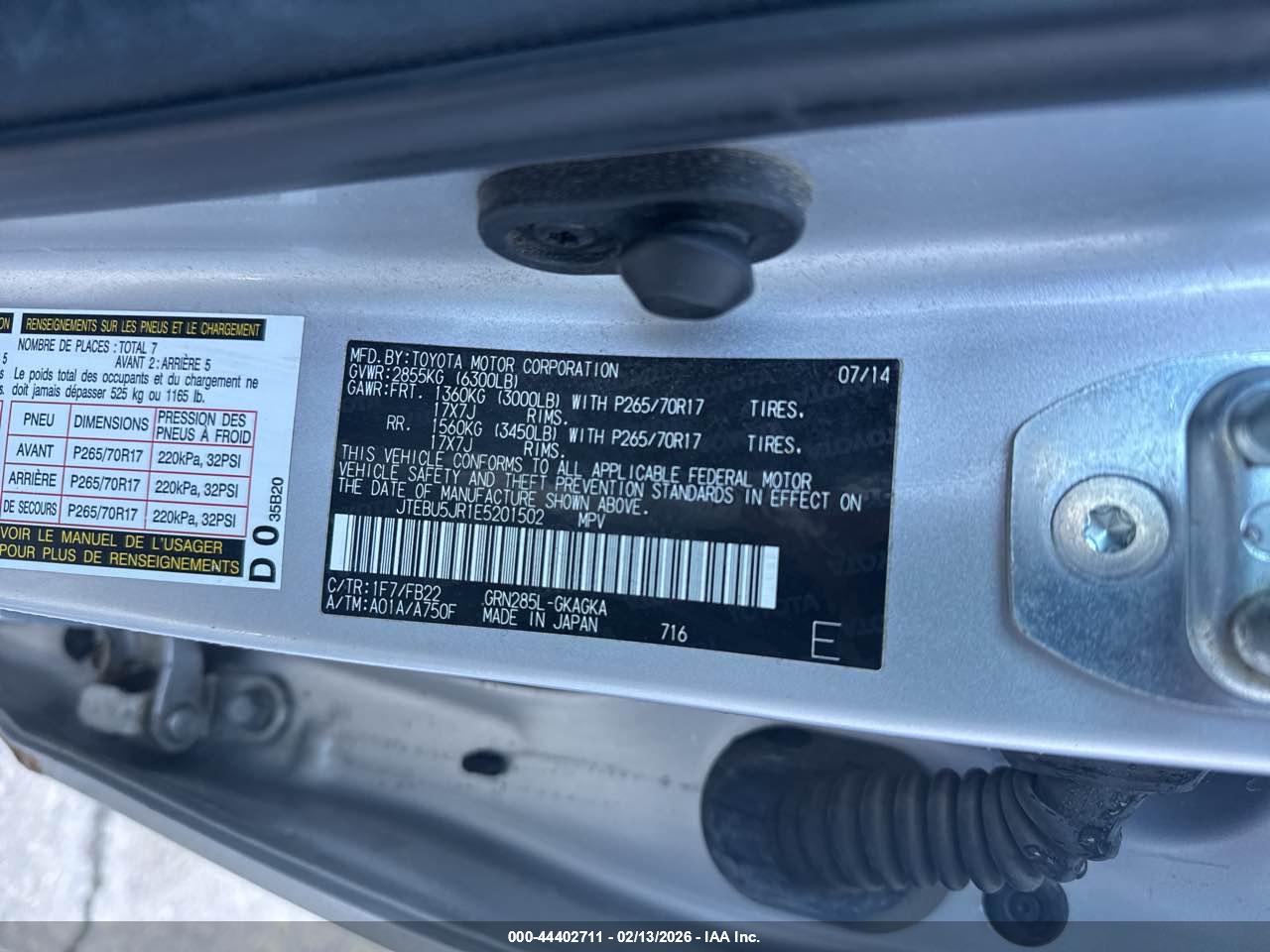 TOYOTA 4RUNNER image 9