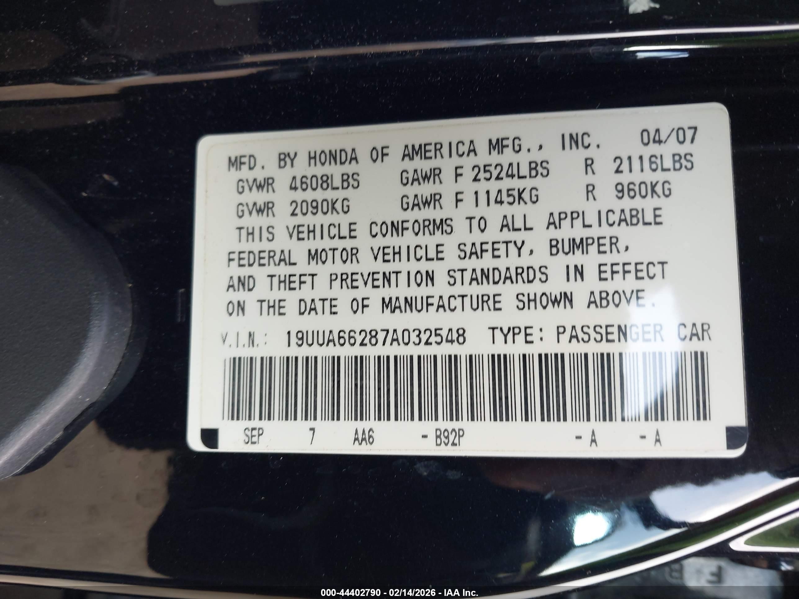ACURA TL image 9