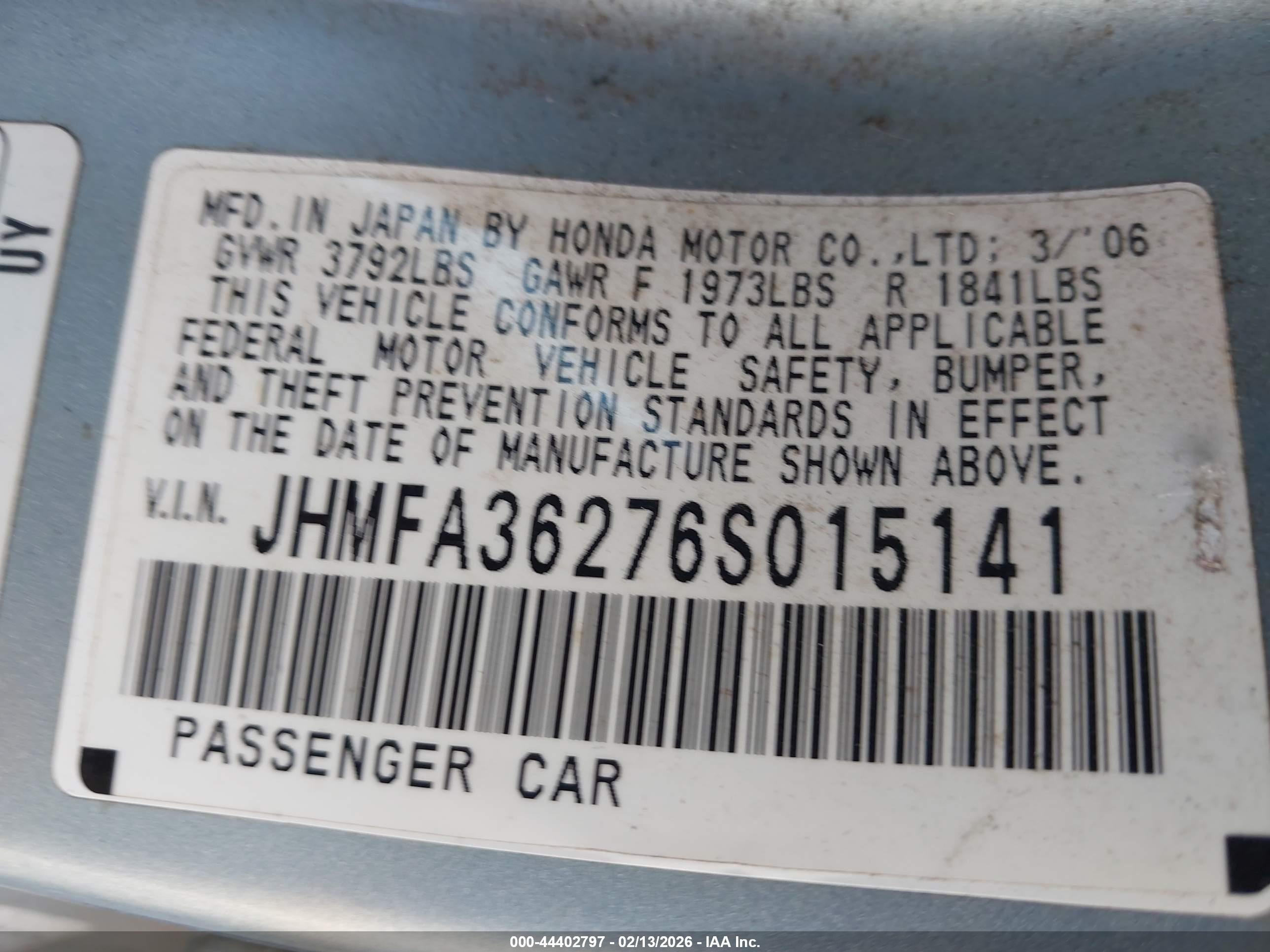 HONDA CIVIC image 9