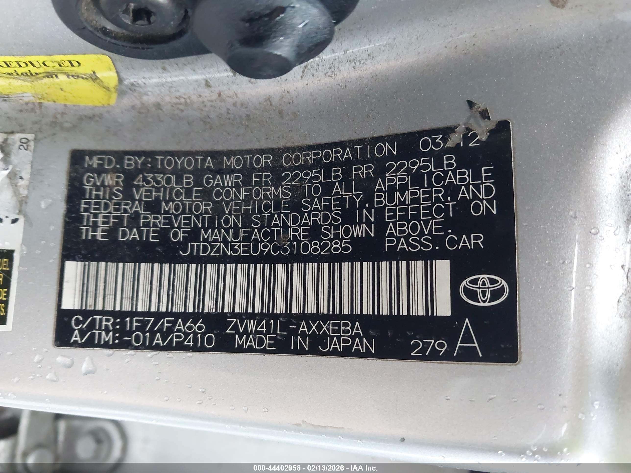 TOYOTA PRIUS image 9