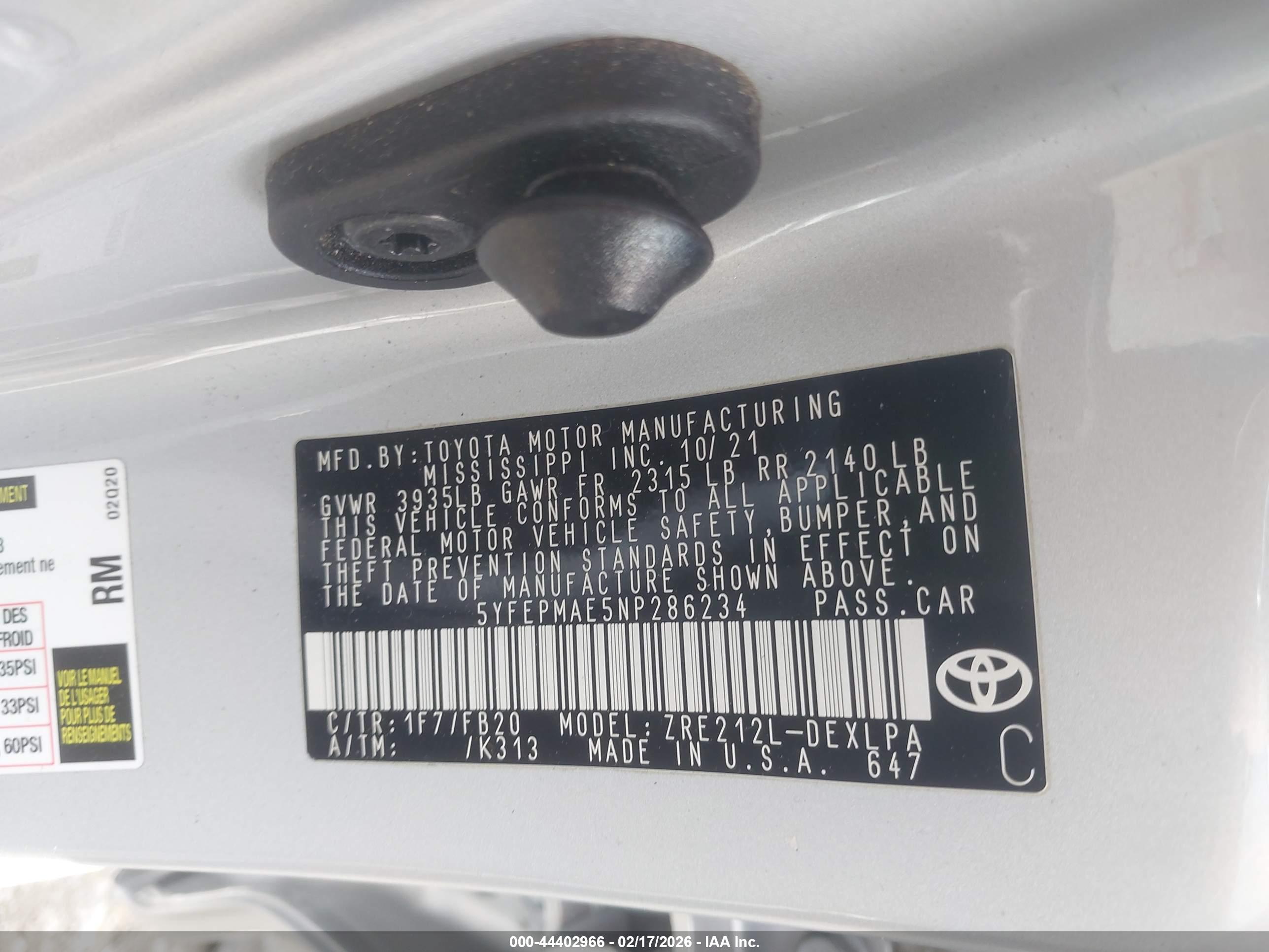 TOYOTA COROLLA image 9