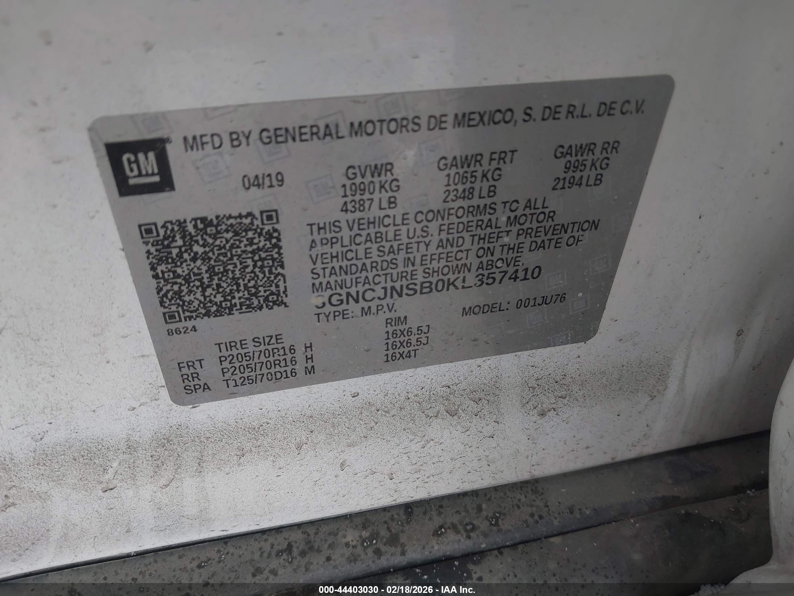 CHEVROLET TRAX image 9