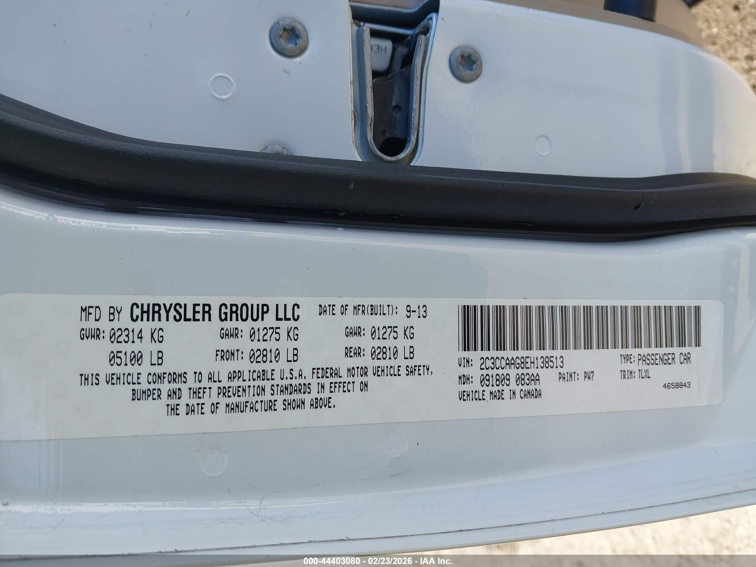 CHRYSLER 300 image 9