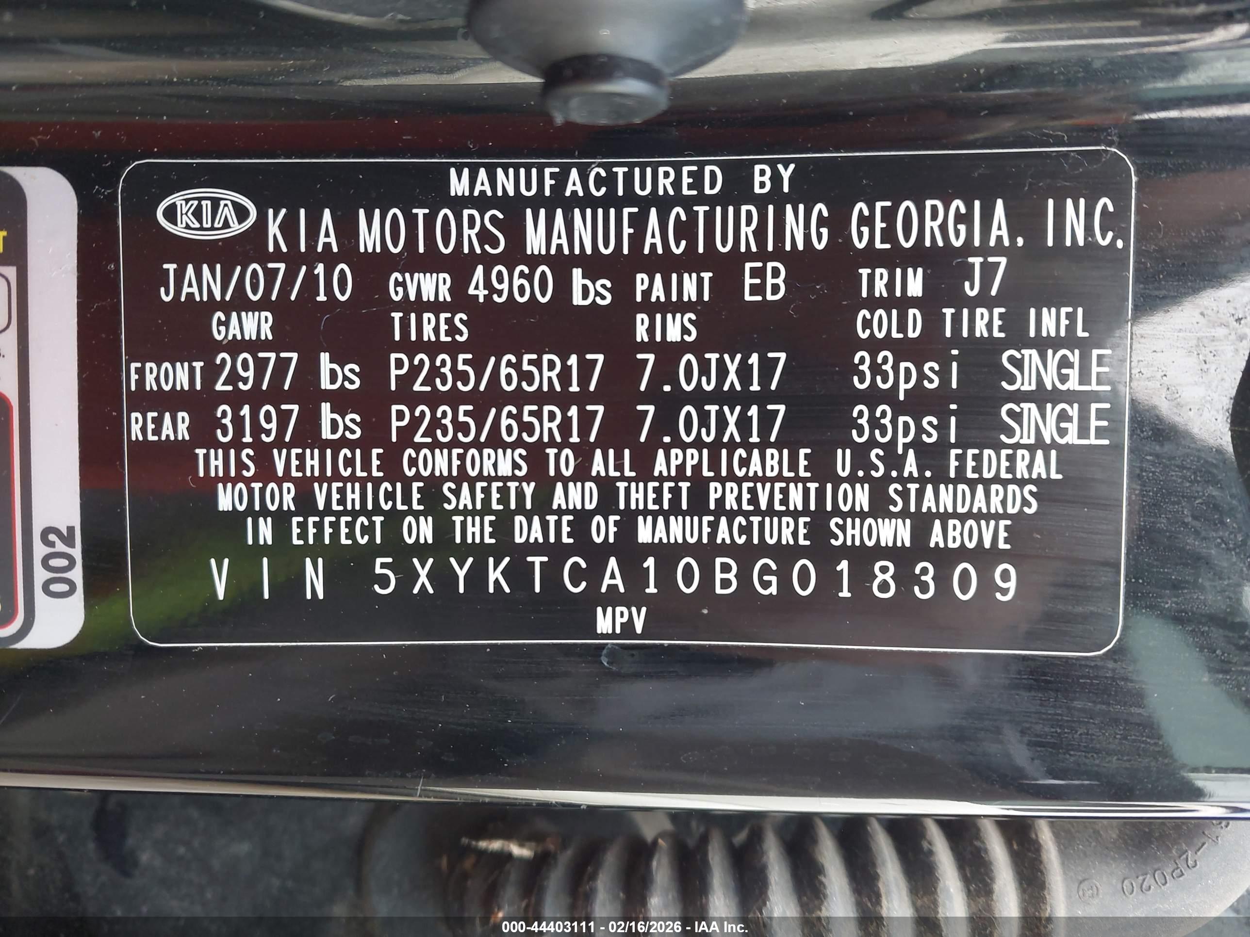 KIA SORENTO image 9