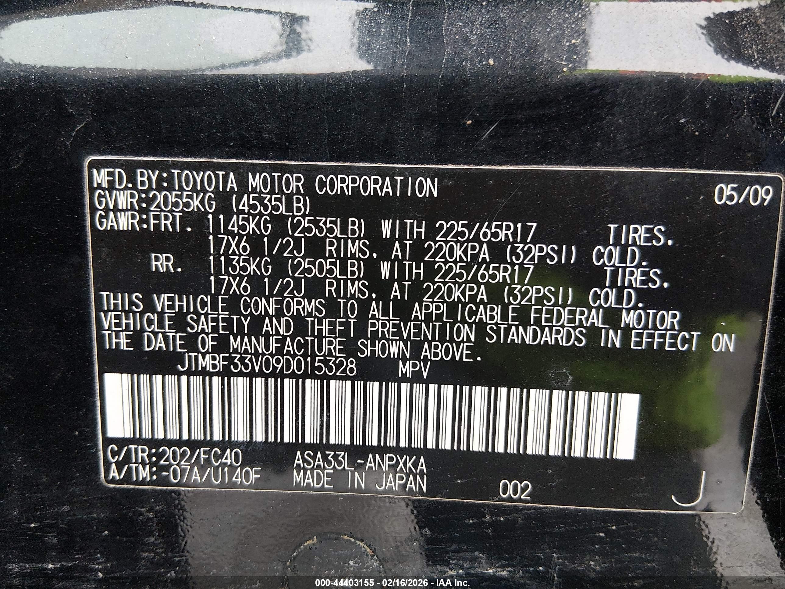 TOYOTA RAV4 image 9