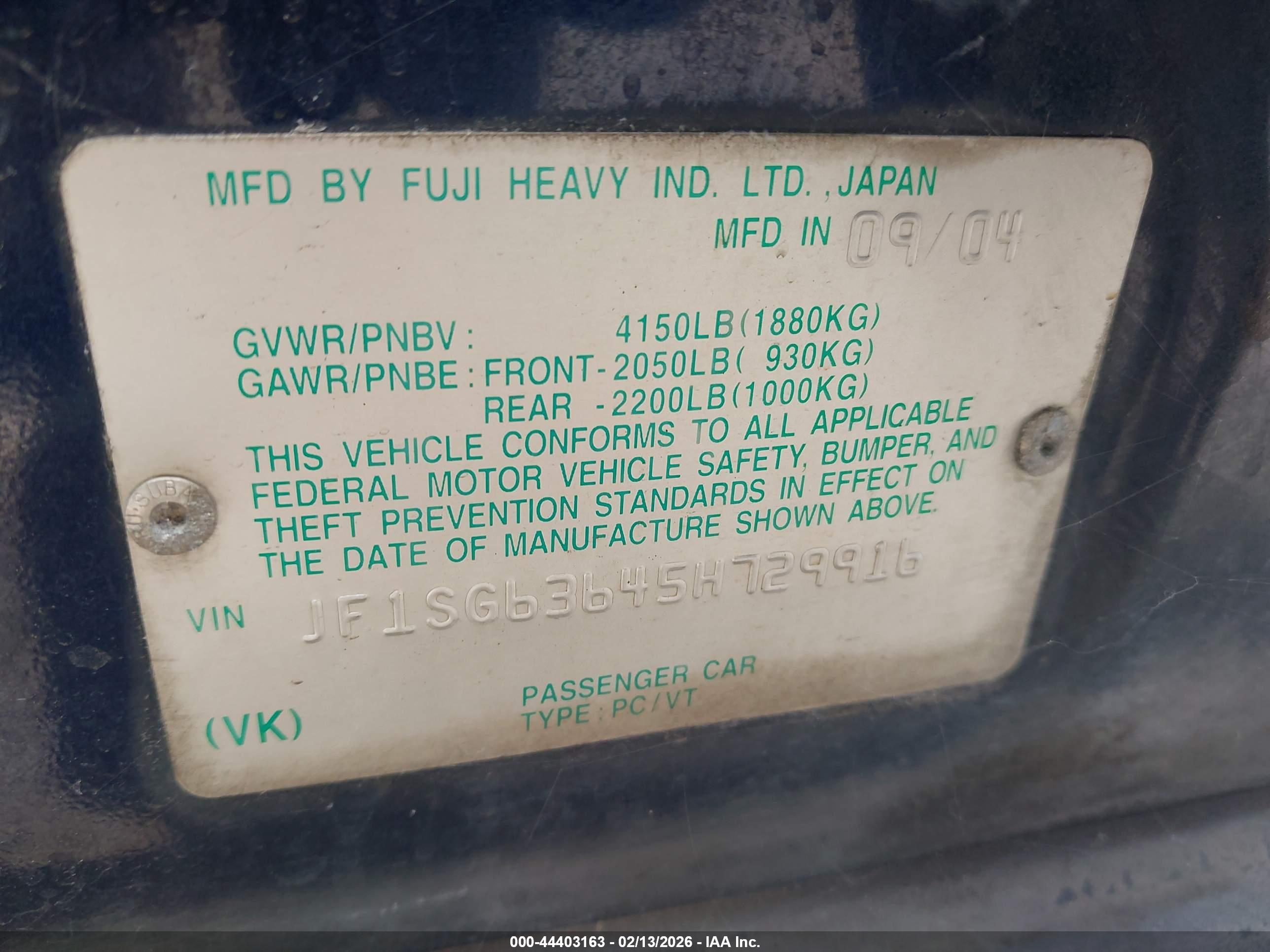 SUBARU FORESTER image 9