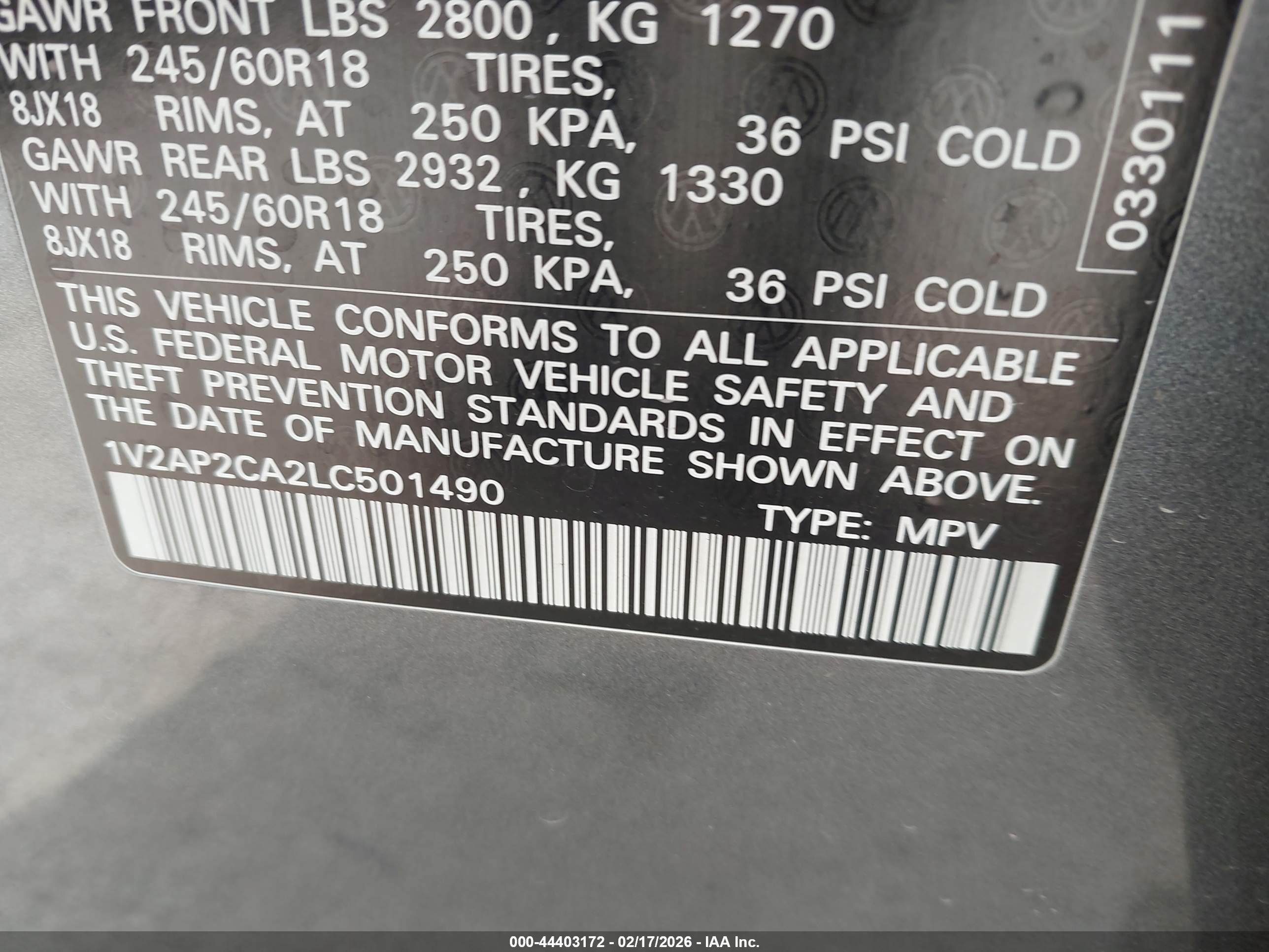 VOLKSWAGEN ATLAS image 9