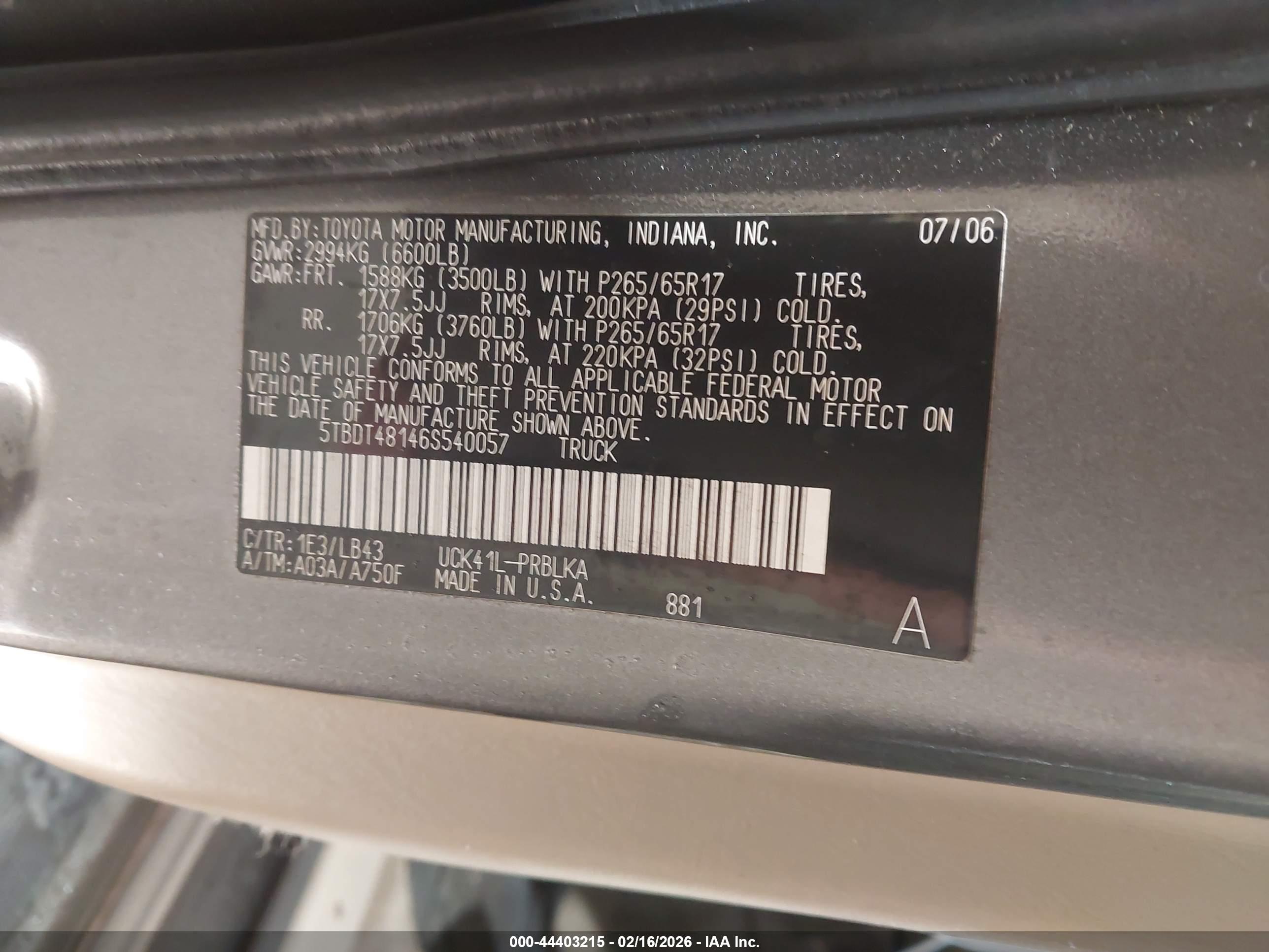 TOYOTA TUNDRA image 9