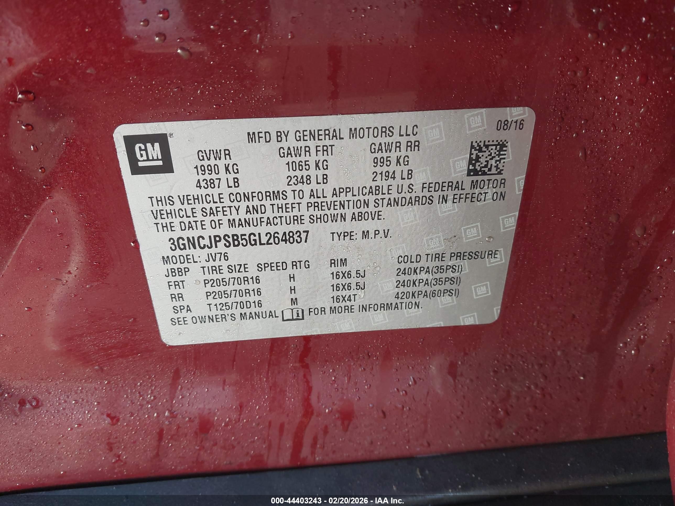 CHEVROLET TRAX image 9