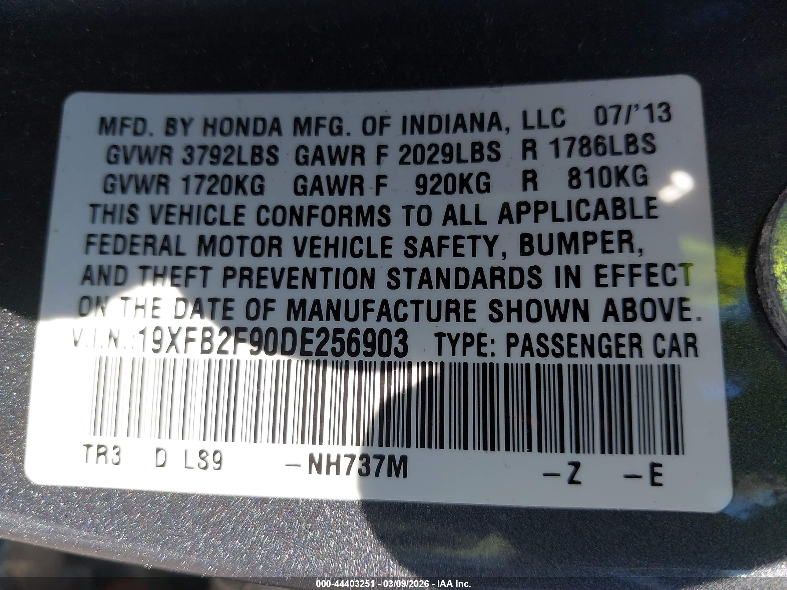 HONDA CIVIC image 9