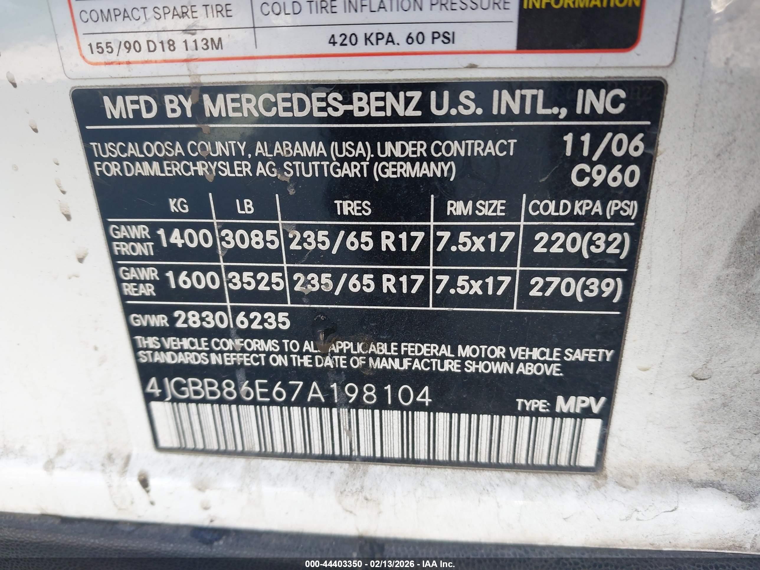 MERCEDES-BENZ ML image 9