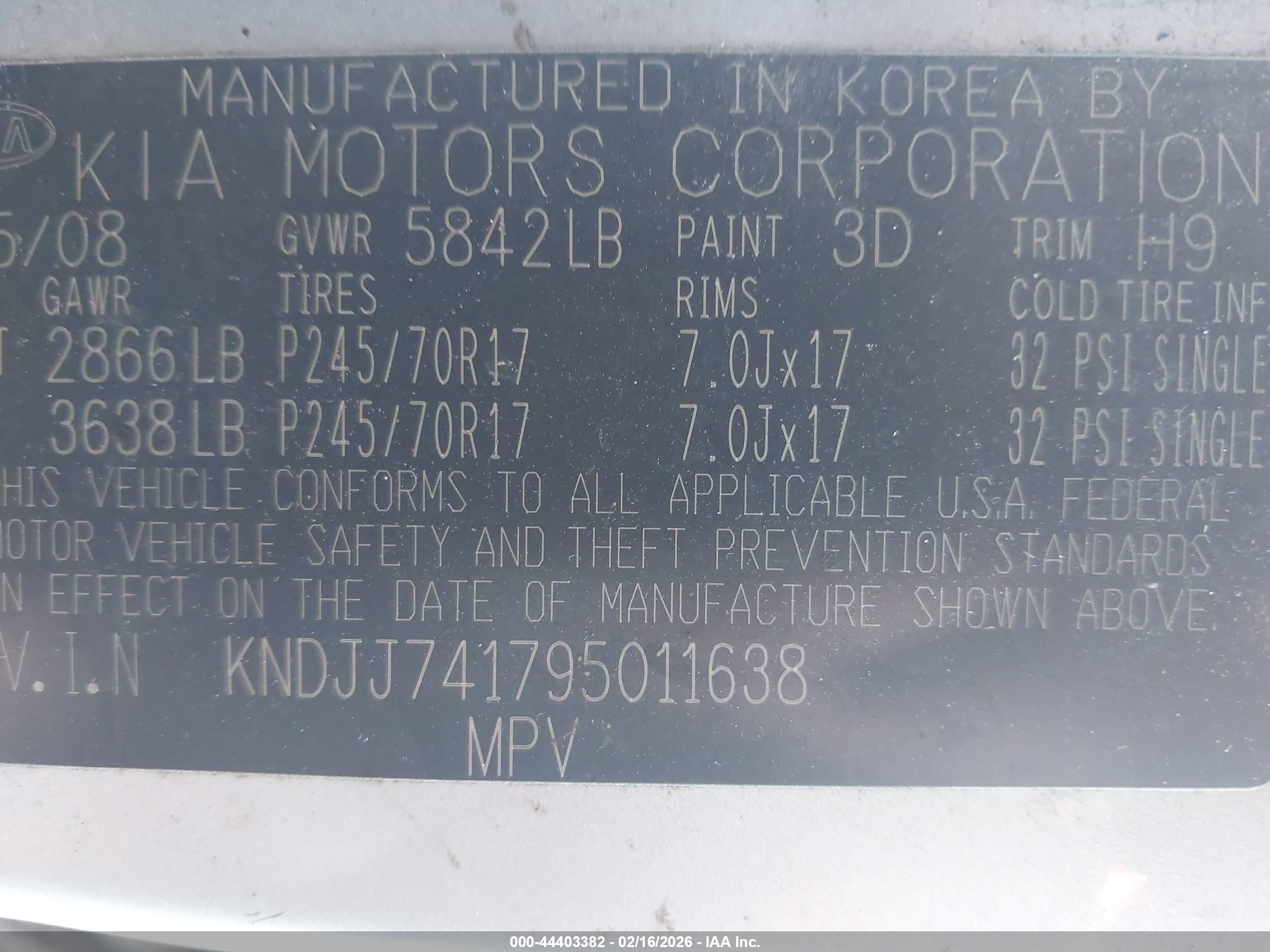 KIA BORREGO image 9