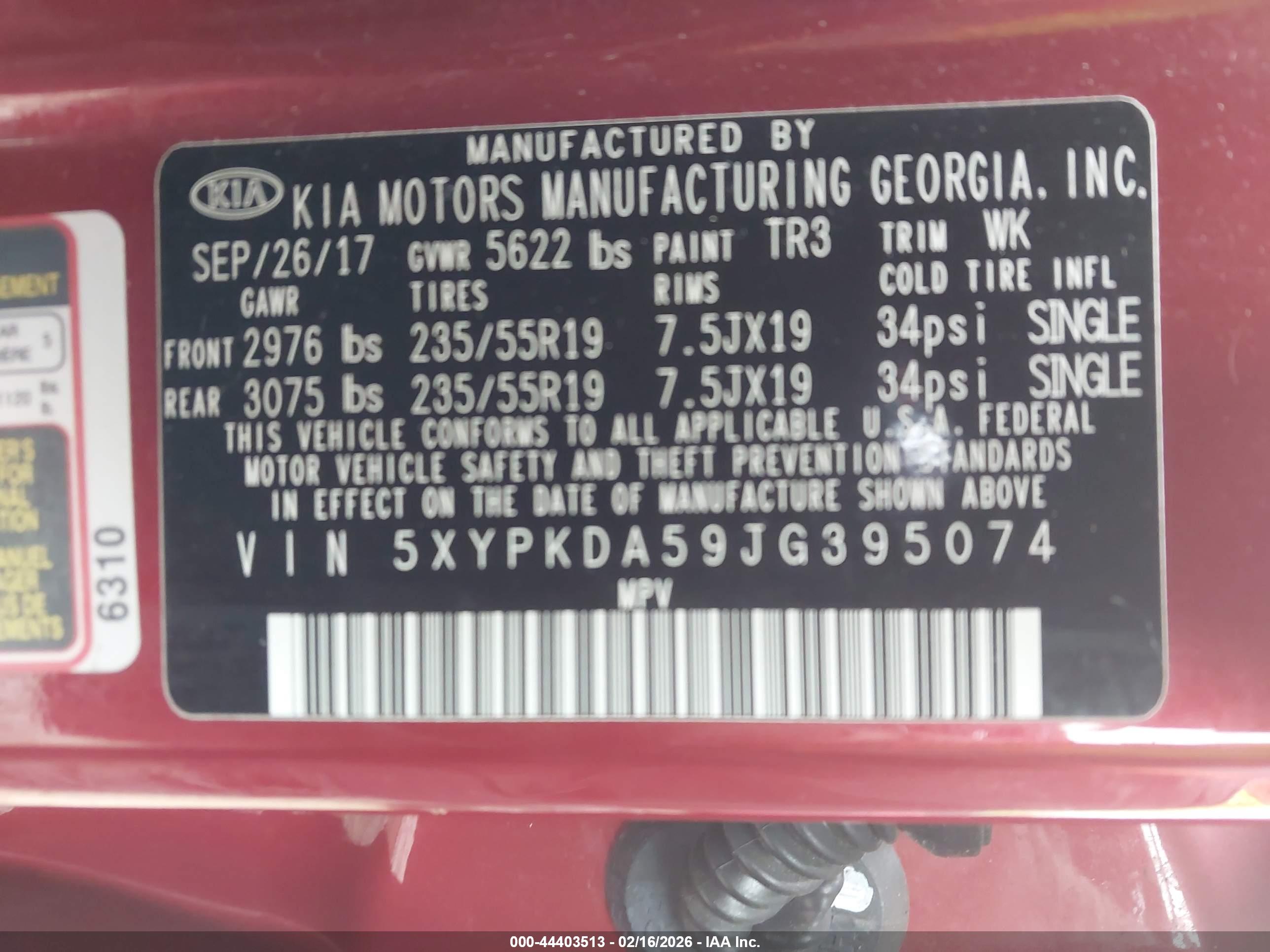 KIA SORENTO image 9
