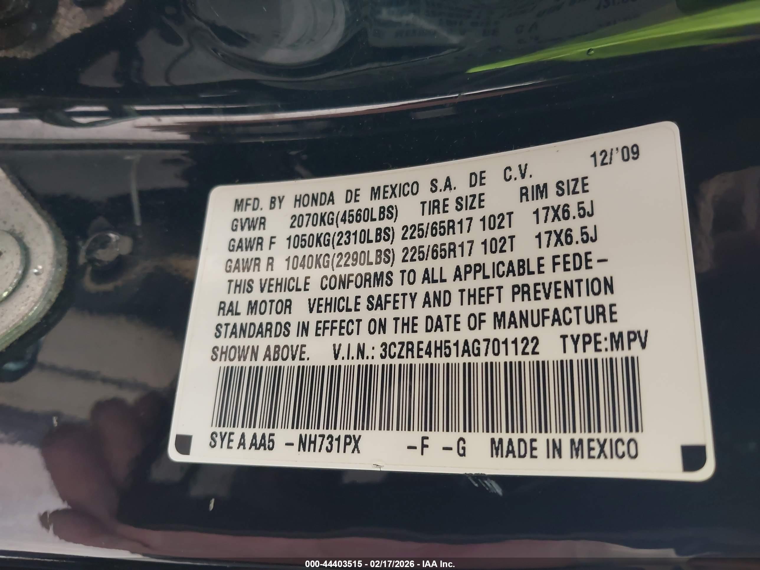 HONDA CR-V image 9