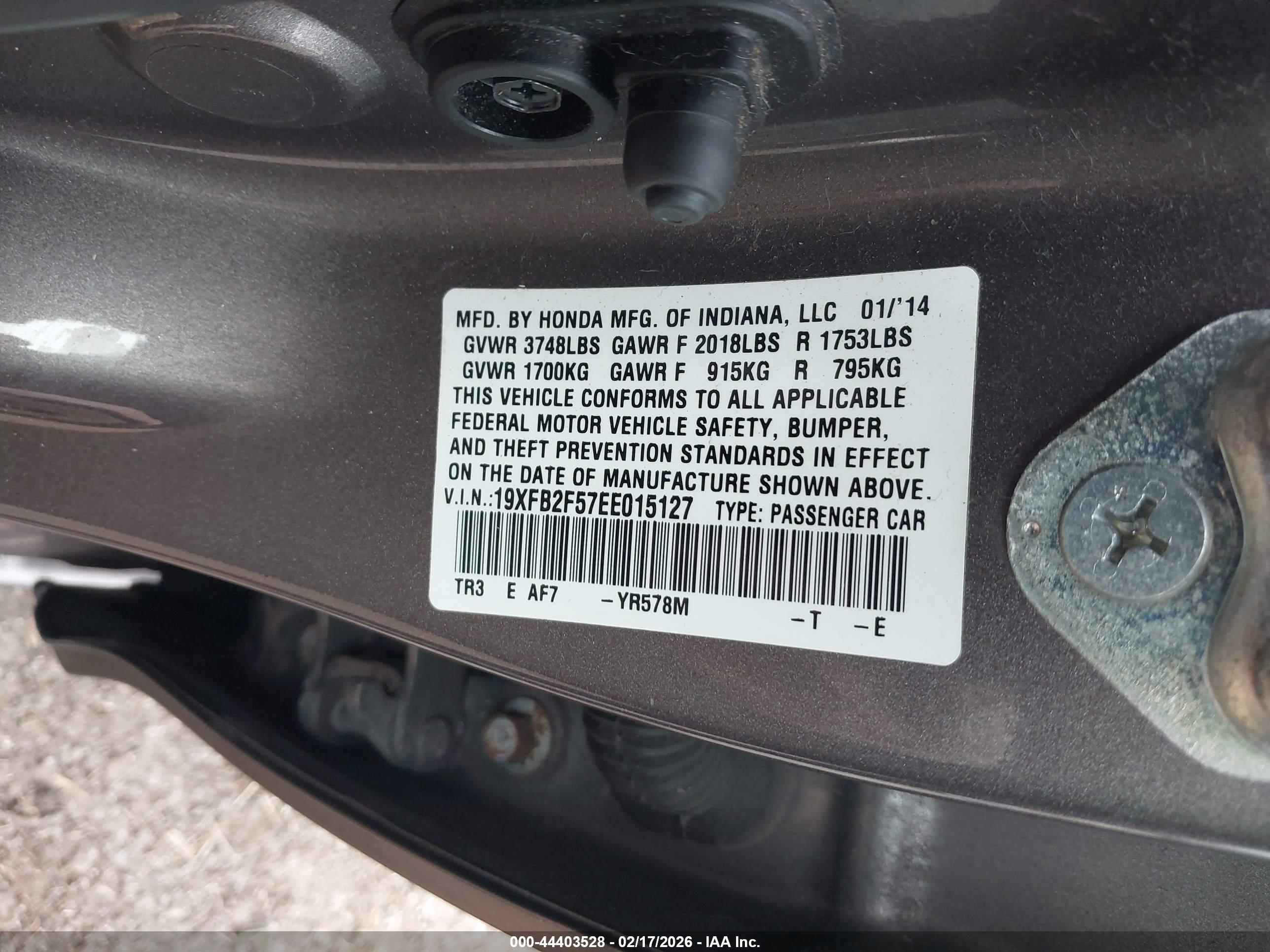 HONDA CIVIC image 9