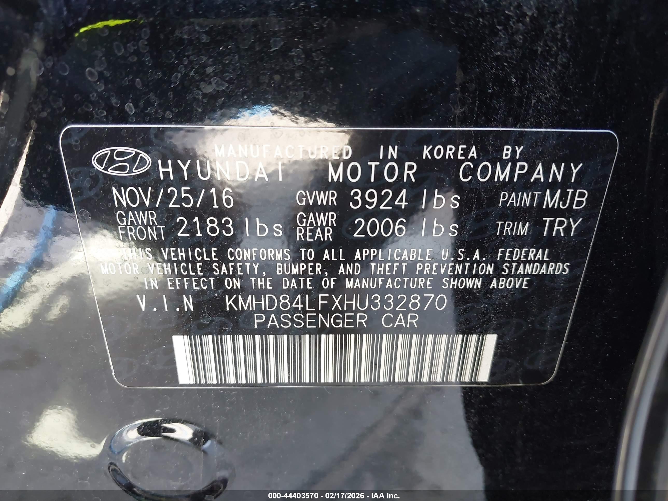 HYUNDAI ELANTRA image 9