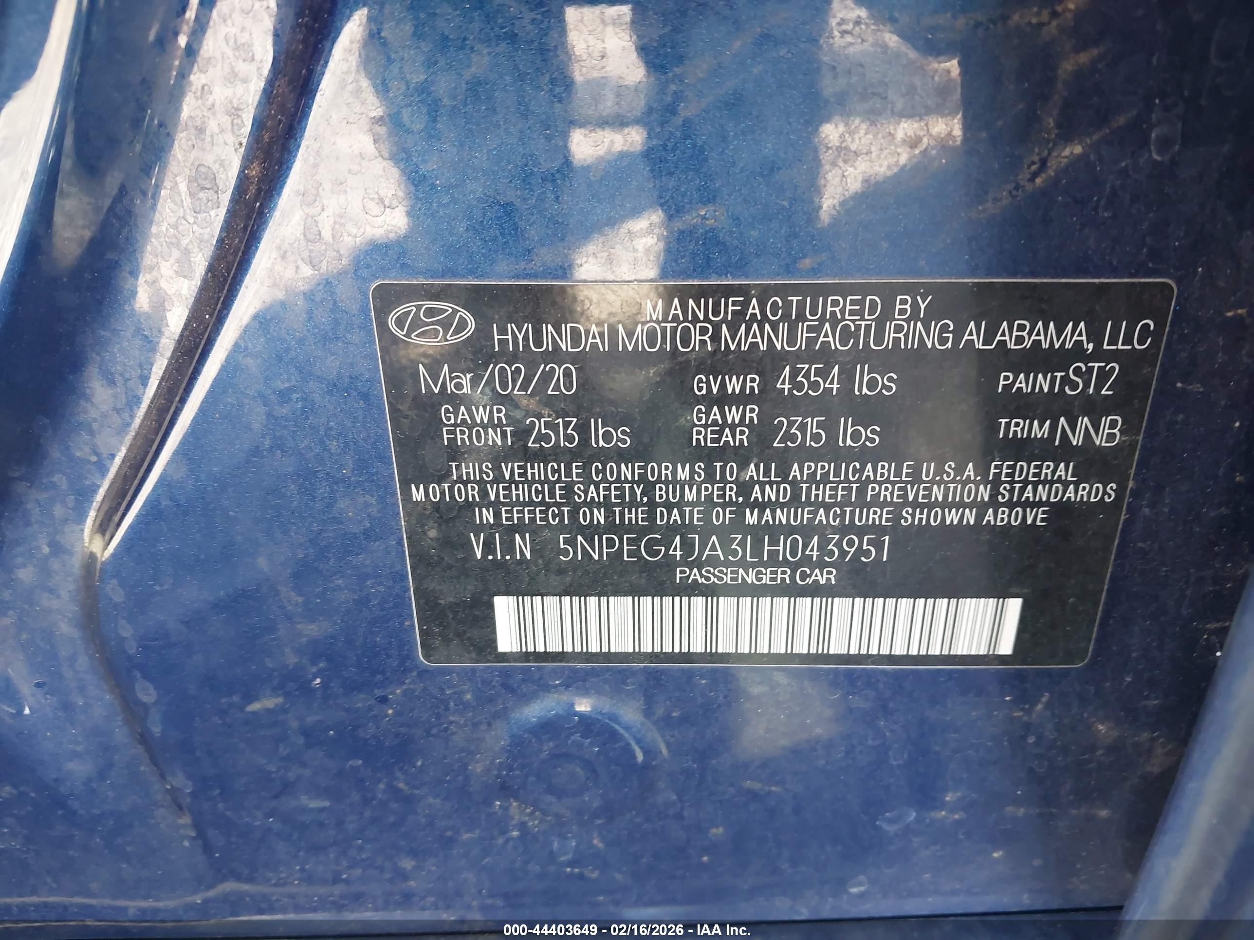 HYUNDAI SONATA image 9