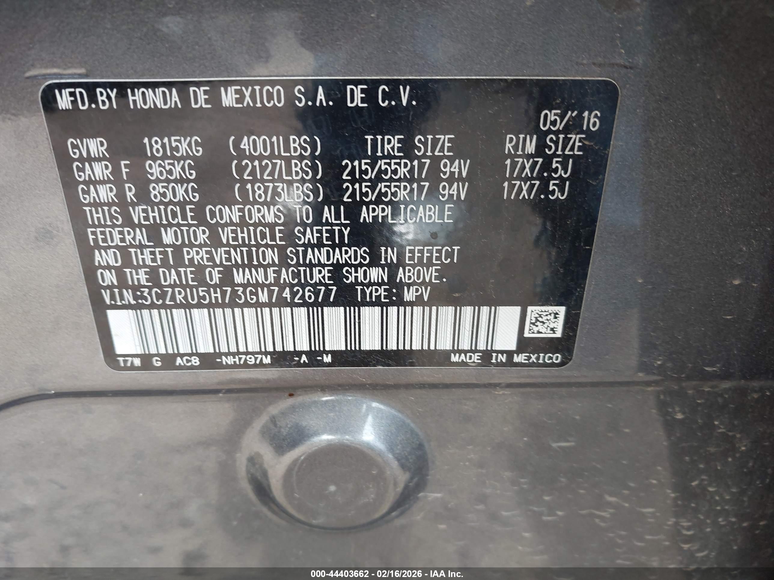 HONDA HR-V image 9