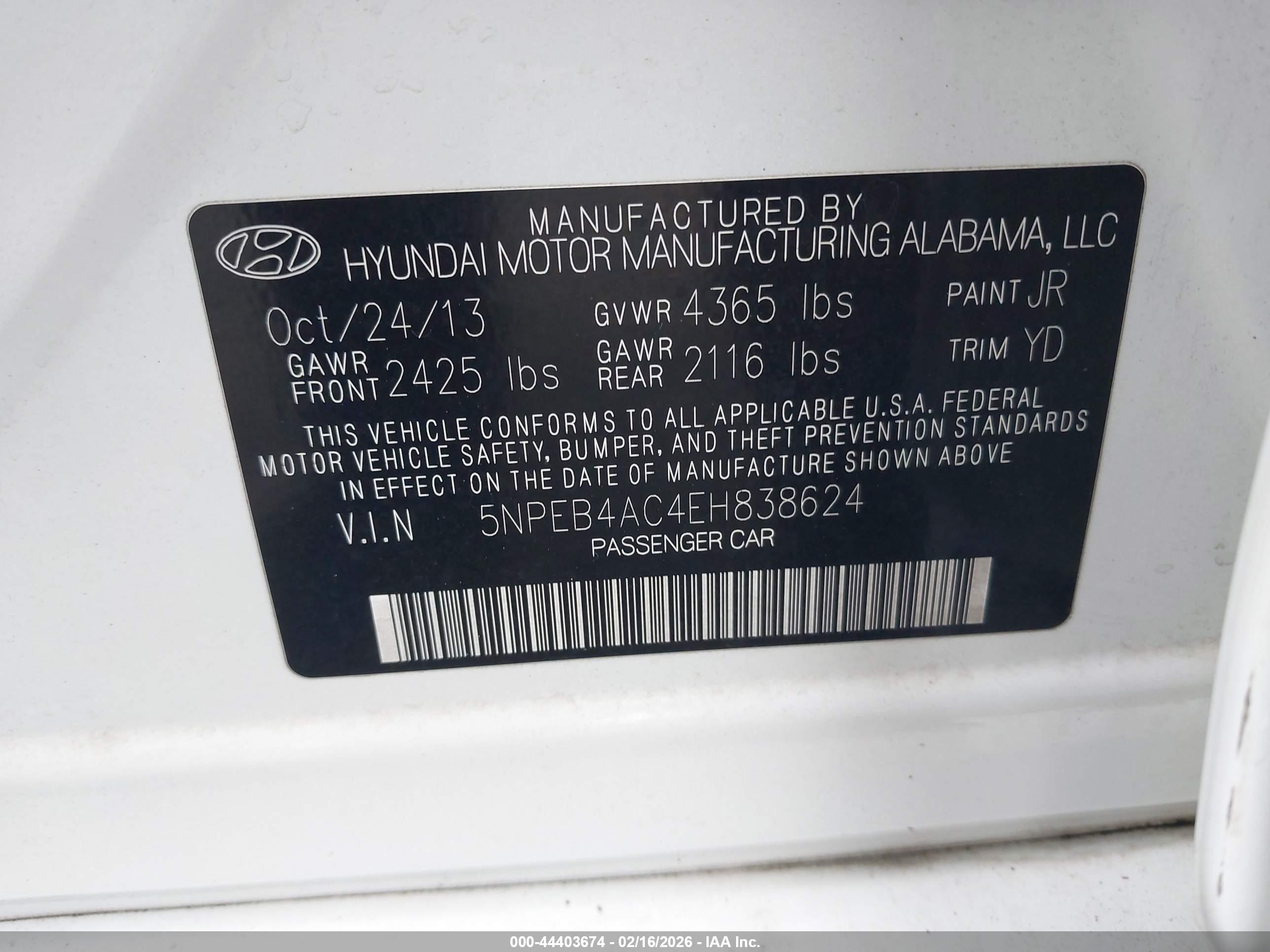 HYUNDAI SONATA image 9