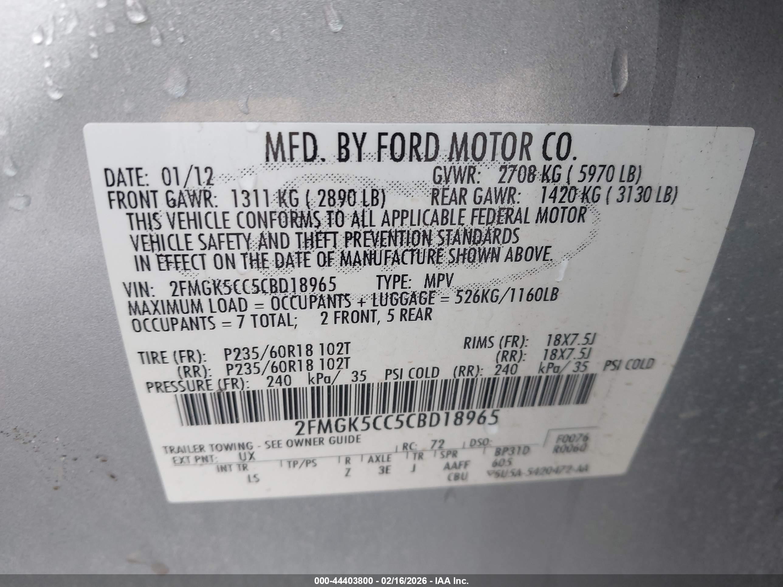 FORD FLEX image 9